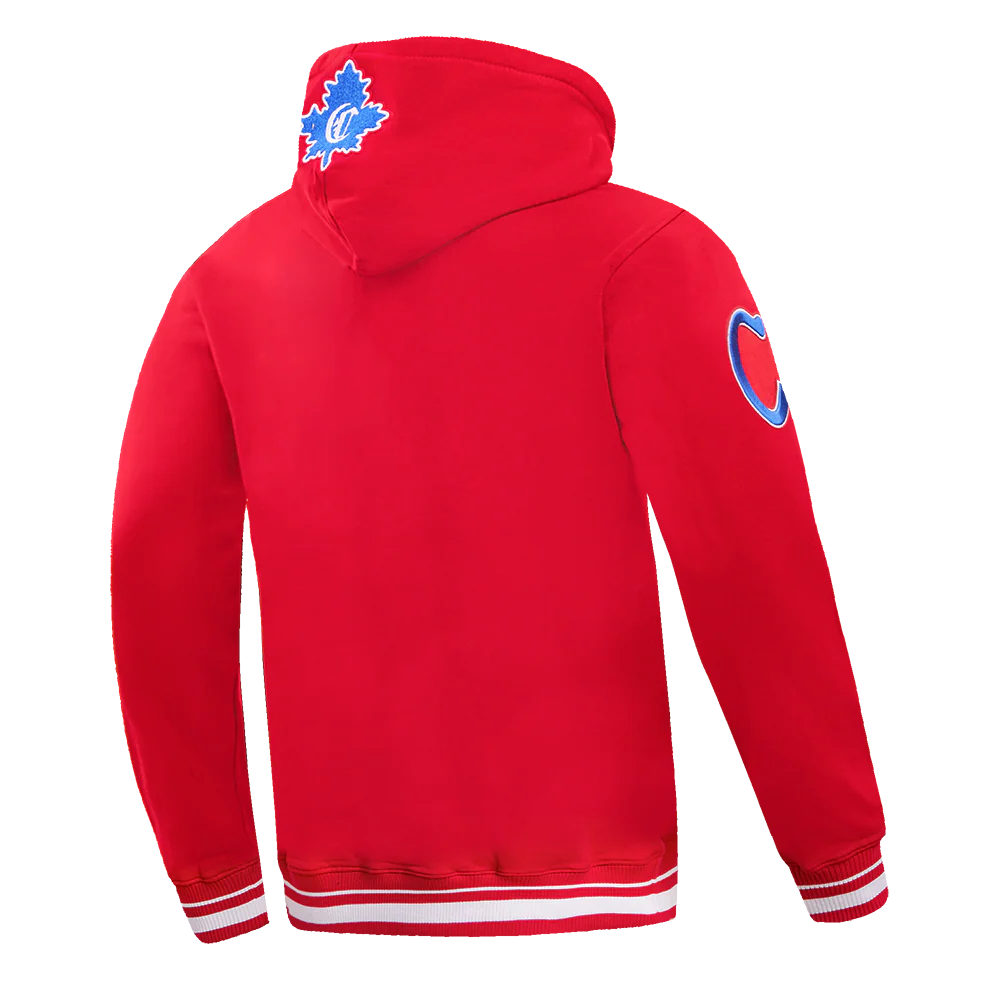 Montreal Canadiens NHL Pro Standard Men's Red Retro Classic Pullover Hoodie