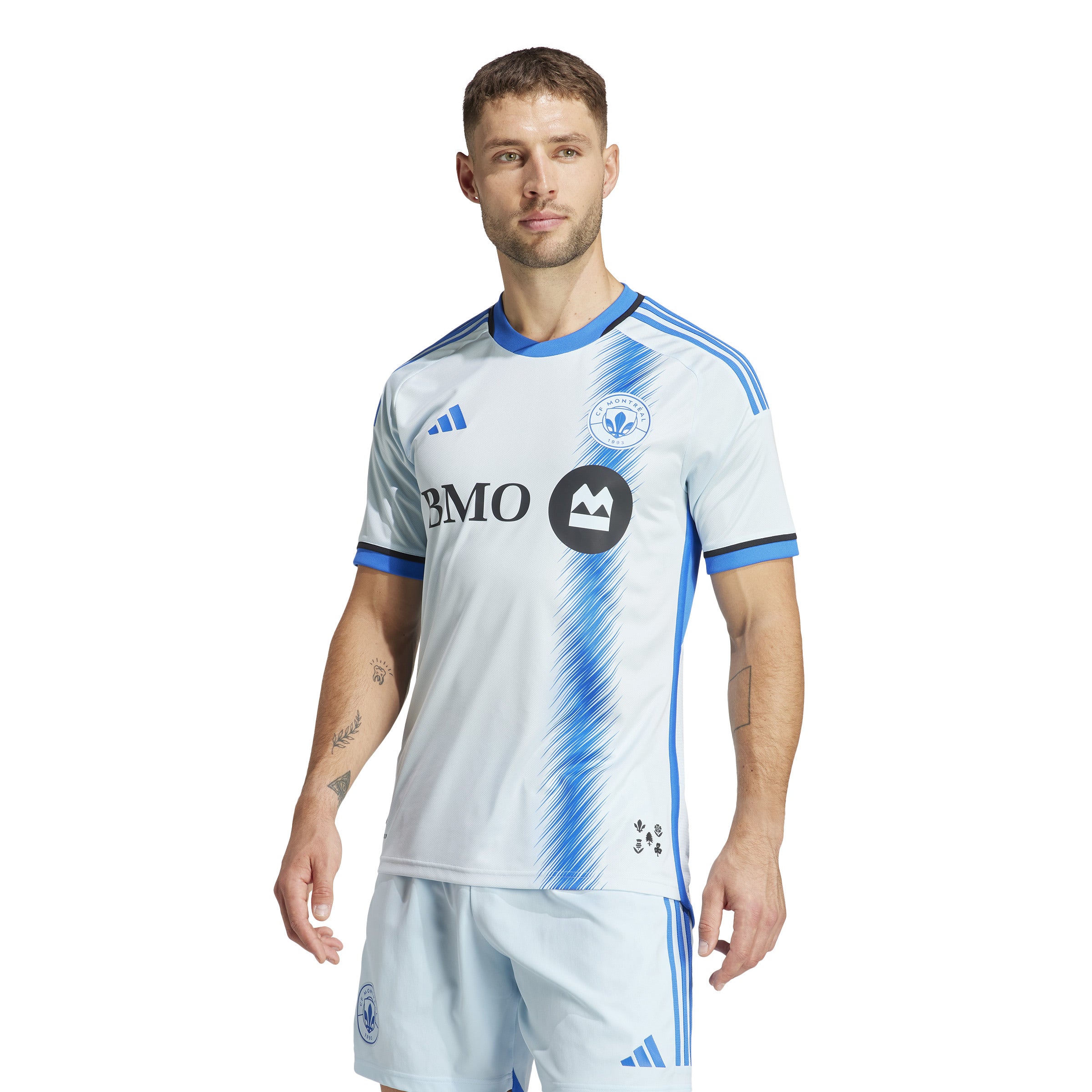CF Montréal MLS Adidas Bleu Clair 2024 Maillot Authentique a l'étranger pour homme