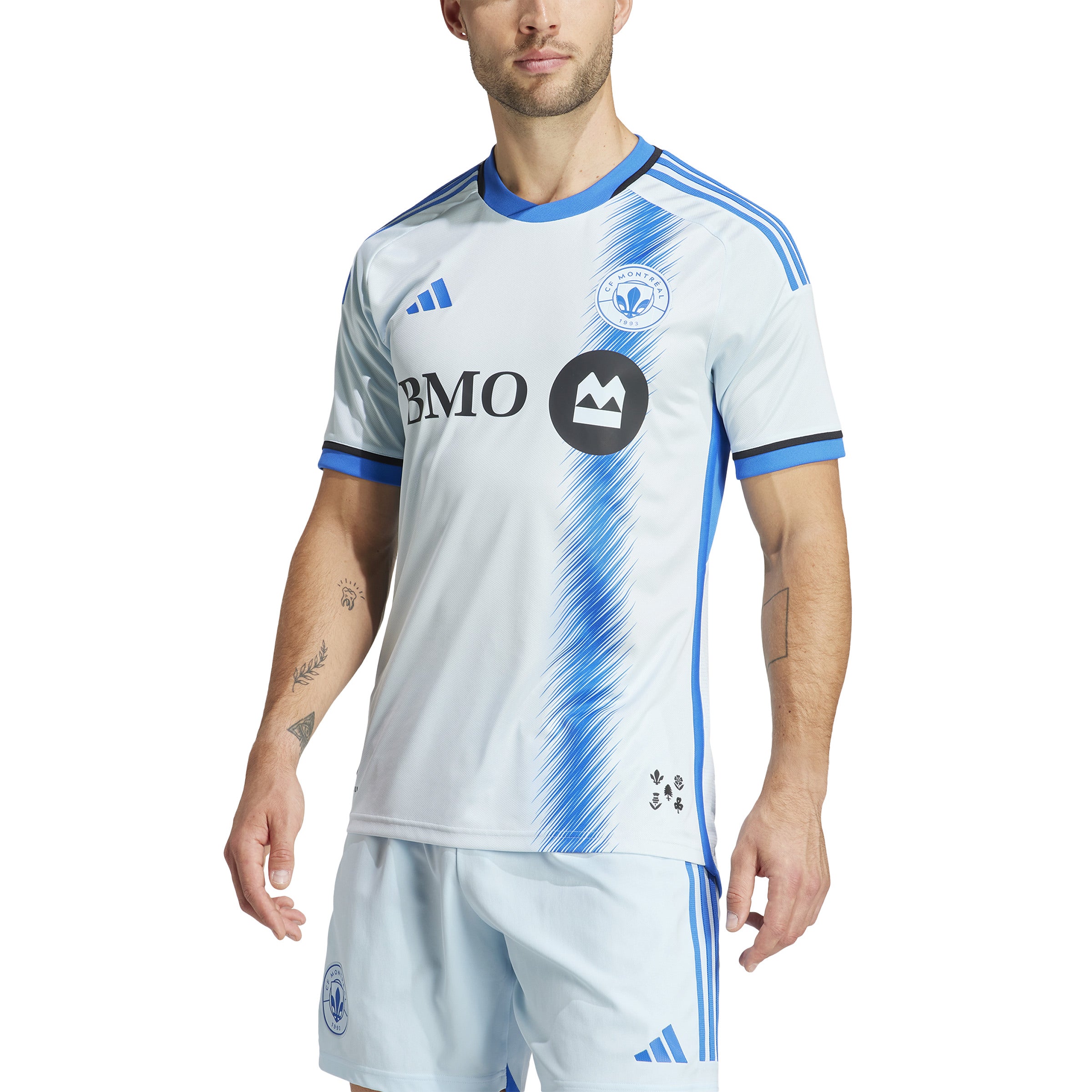 CF Montréal MLS Adidas Bleu Clair 2024 Maillot Authentique a l'étranger pour homme