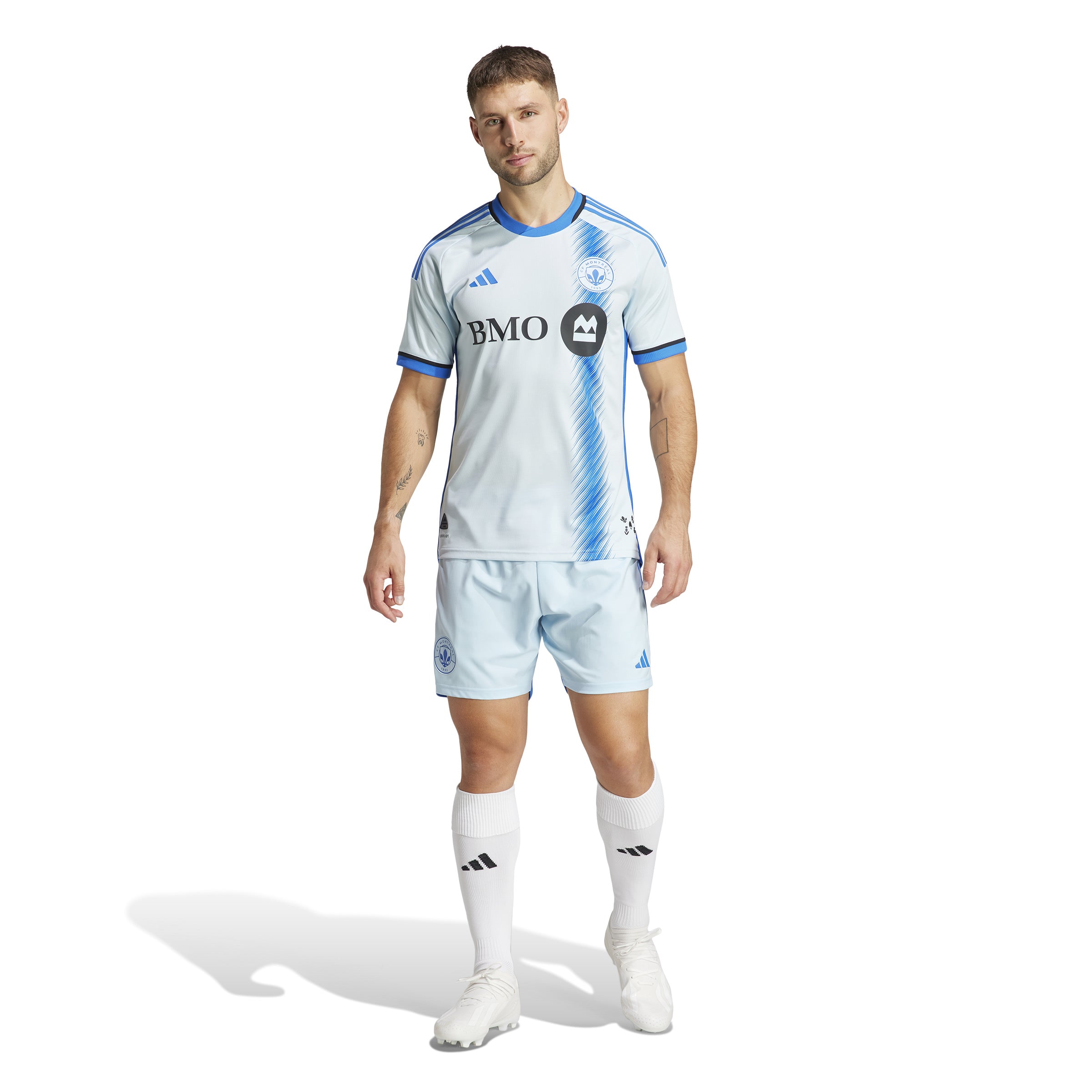 CF Montréal MLS Adidas Bleu Clair 2024 Maillot Authentique a l'étranger pour homme