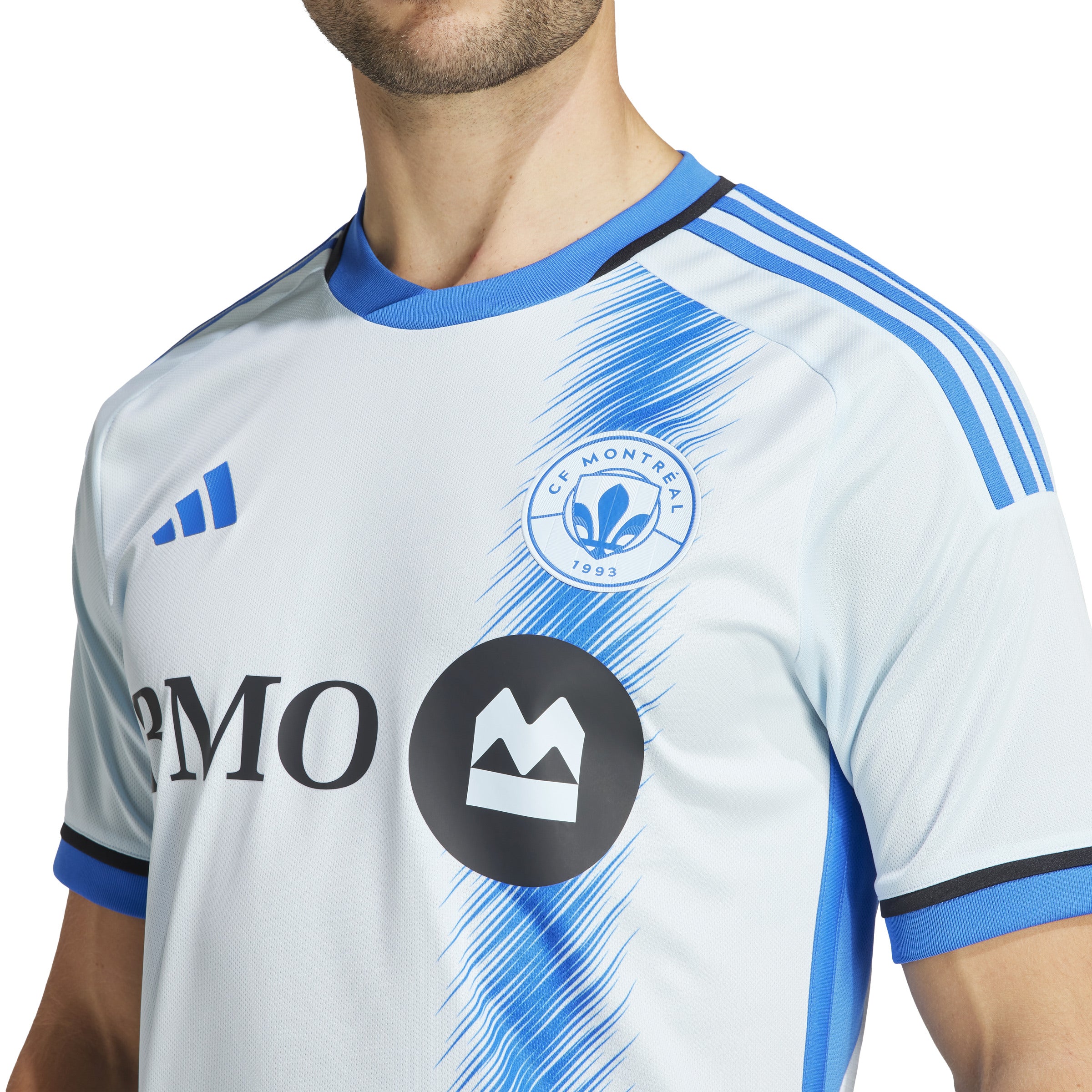 CF Montréal MLS Adidas Bleu Clair 2024 Maillot Authentique a l'étranger pour homme