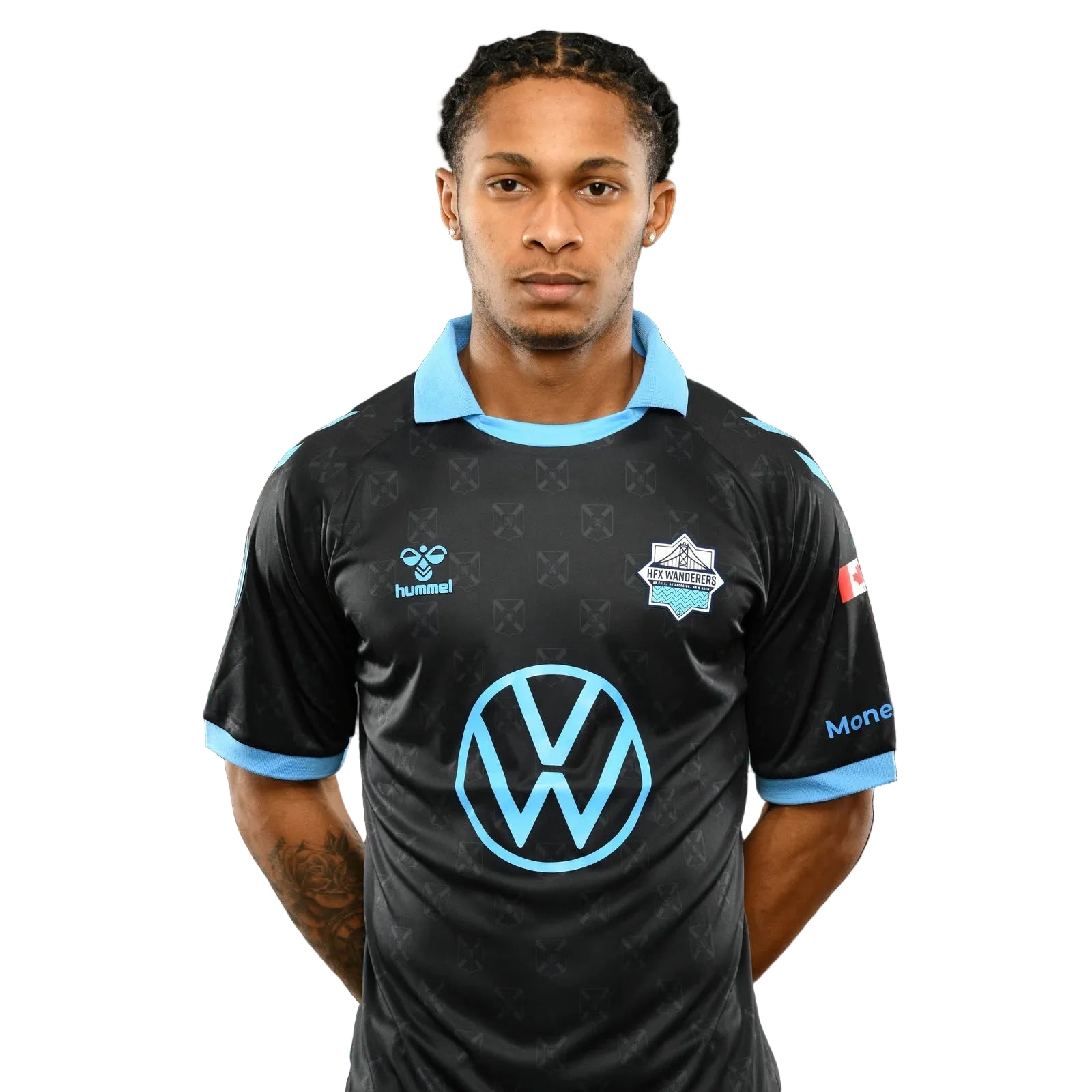 Halifax Wanderers FC CPL Hummel Men's Black 2026 Home Replica Jersey