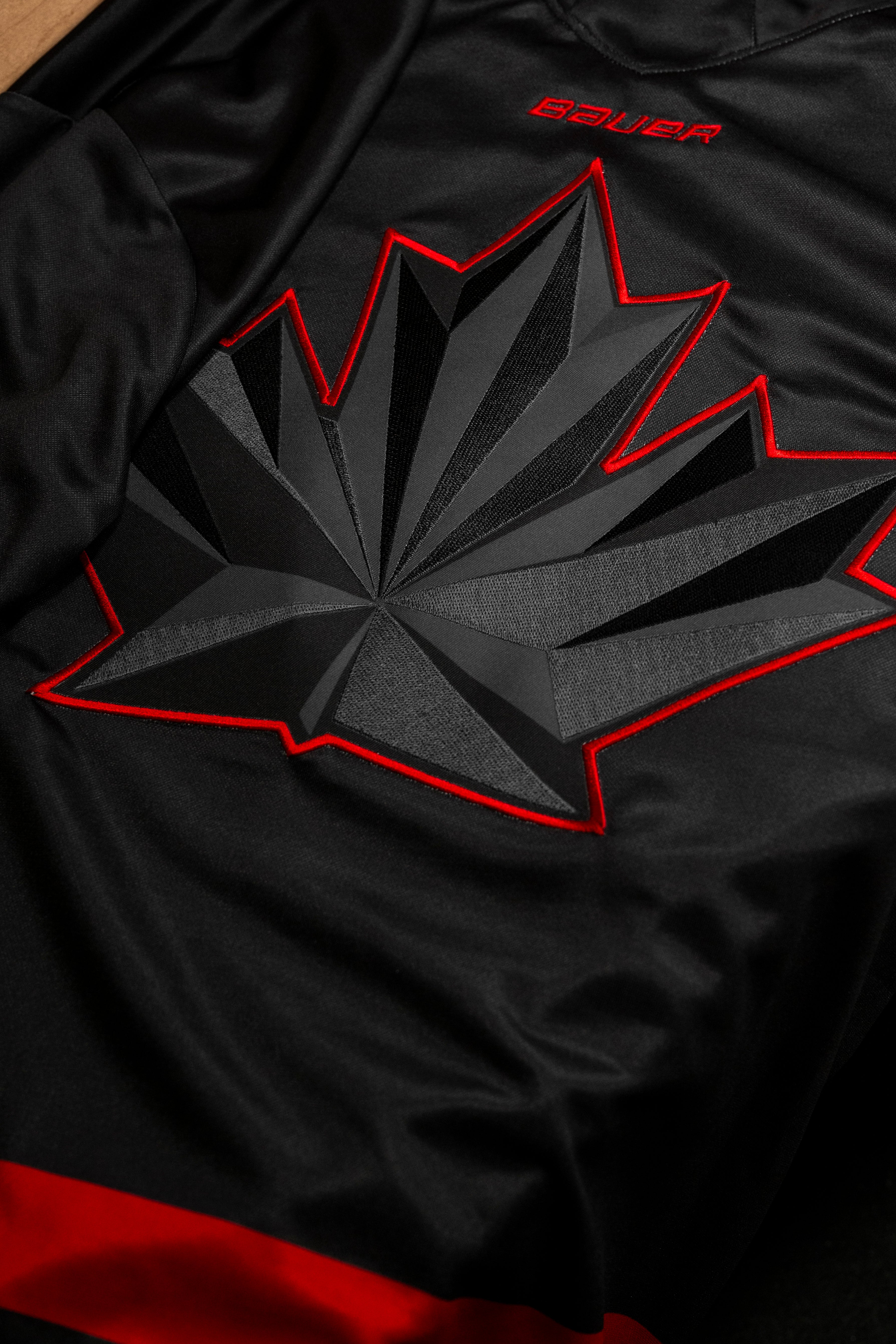 Hockey Canada IIHF Bauer Men's Black 2026 Replica Jersey