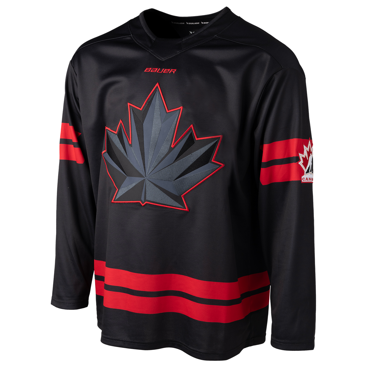 Hockey Canada IIHF Bauer Men's Black 2026 Replica Jersey