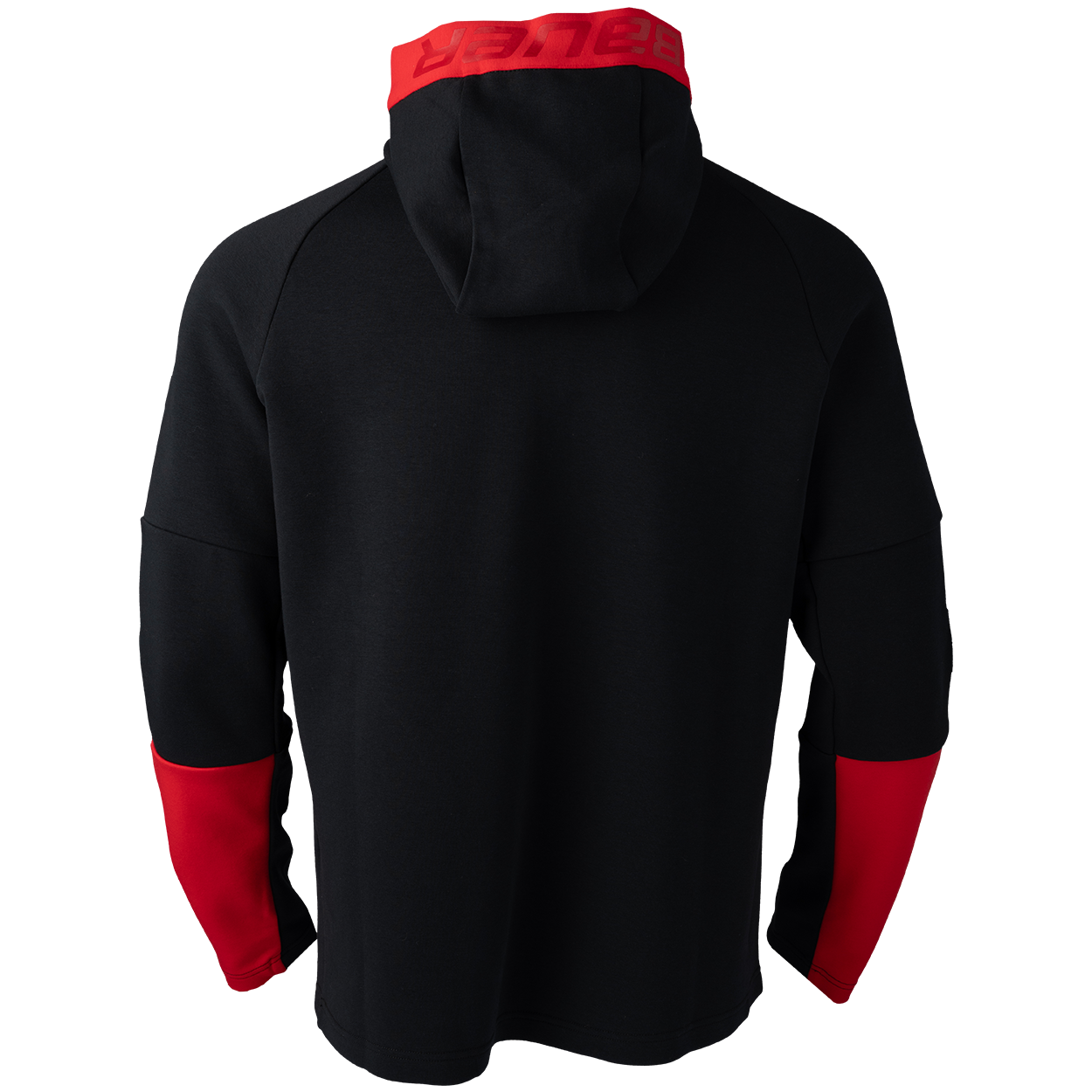 Hockey Canada IIHF Bauer Men's Black Performance Full Zip Hoodie