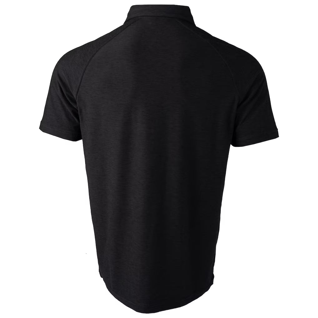 Hockey Canada IIHF Bauer Men's Black Performance Polo T-Shirt