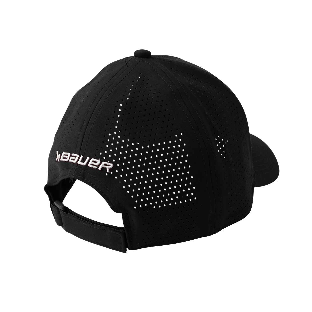 Hockey Canada IIHF Bauer Men's Black Performance Adjustable Hat