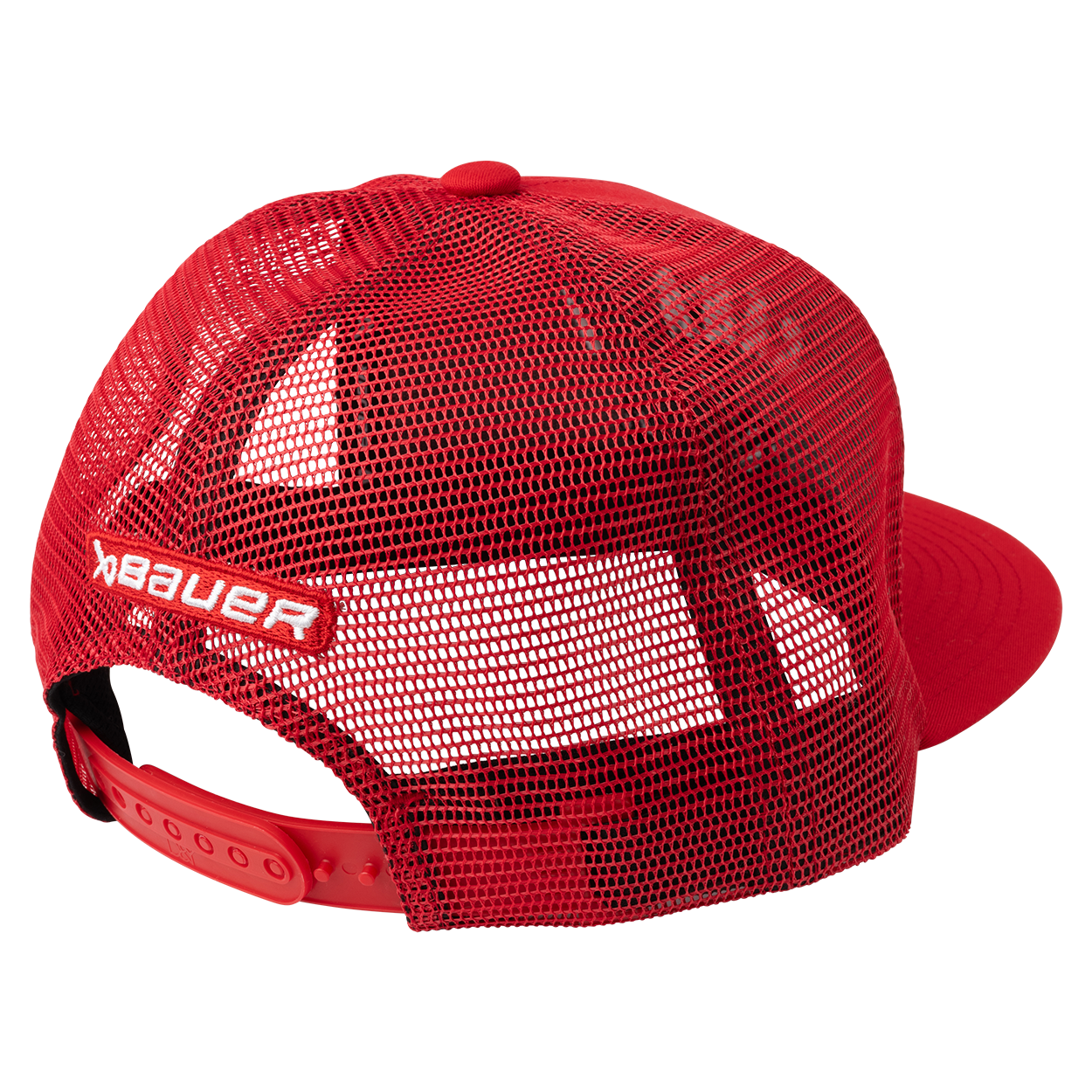 Hockey Canada IIHF Bauer Men's Red Trucker Snapback