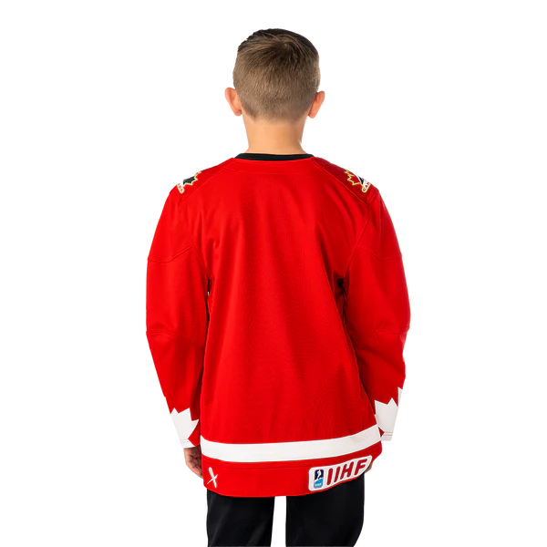 Hockey Canada IIHF Bauer Youth Red Replica Jersey