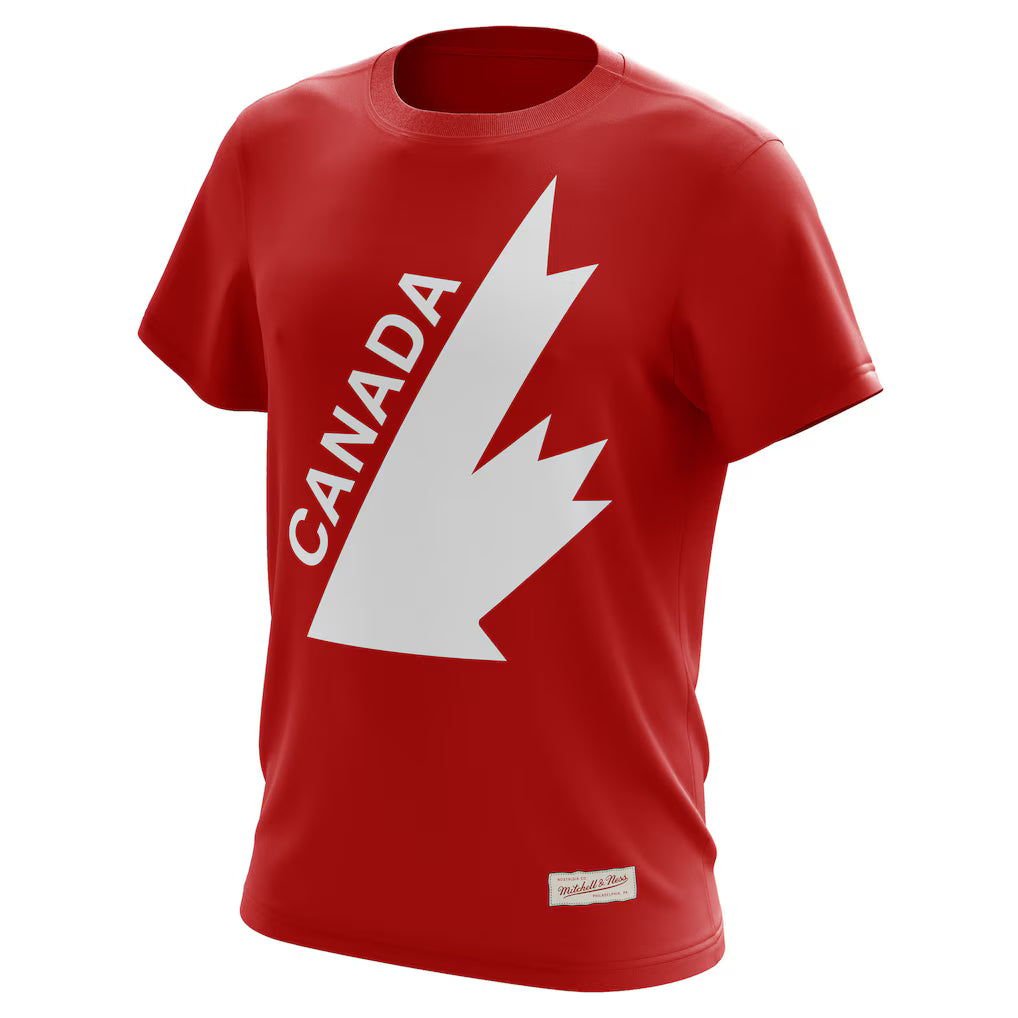 Hockey Canada IIHF Mitchell & Ness Men's Red T-Shirt