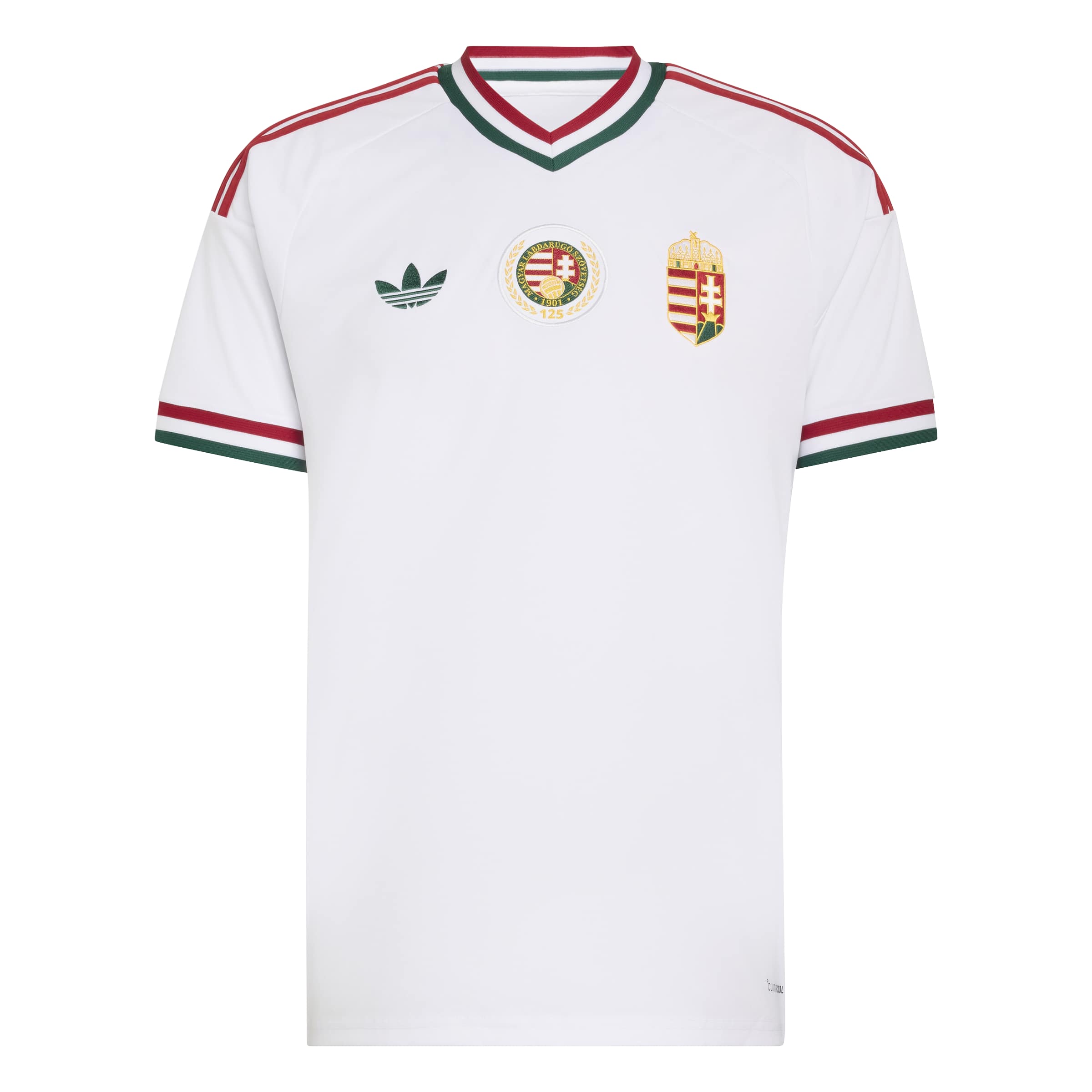 Hungary National Team FIFA Adidas Men's White 2026 Replica Away Jersey
