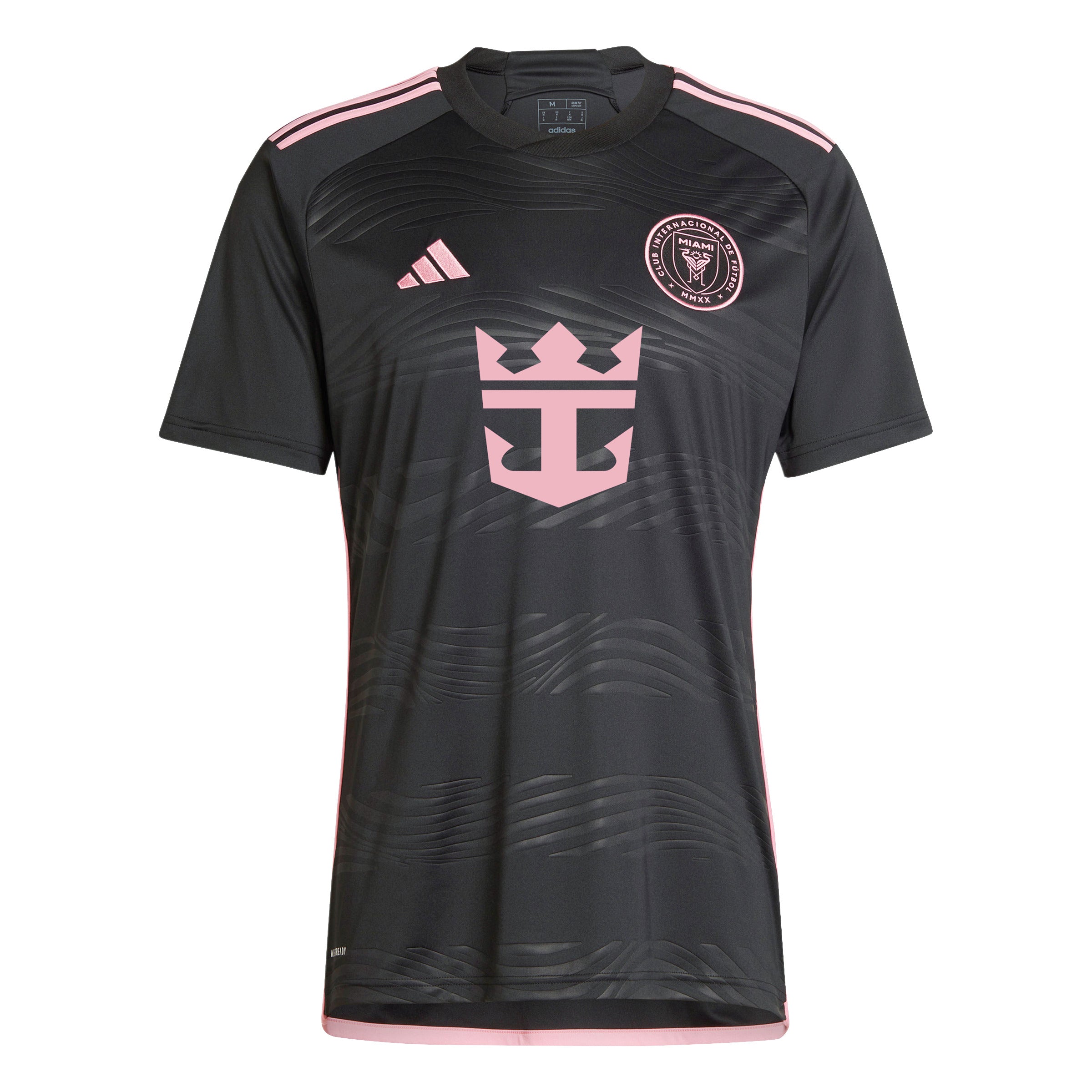 Inter Miami FC MLS Adidas Men's Black Replica Away Jersey