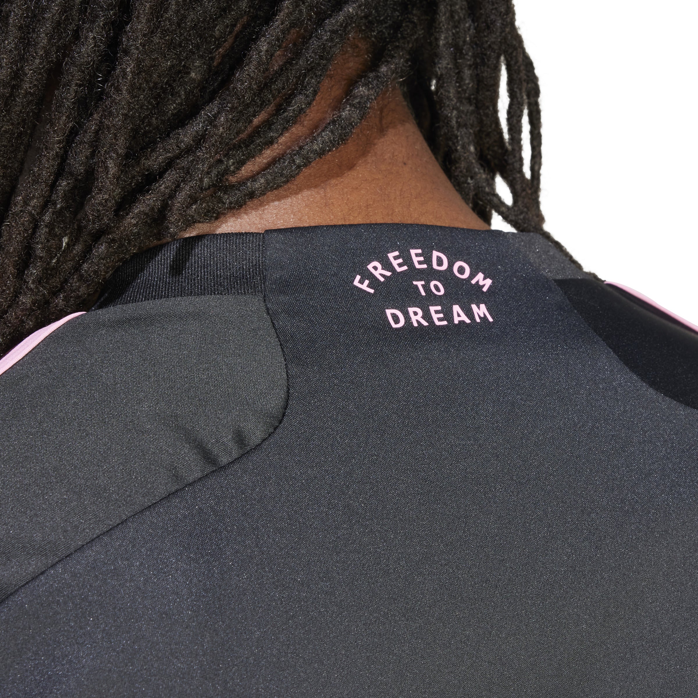 Inter Miami FC MLS Adidas Men's Black Replica Away Jersey