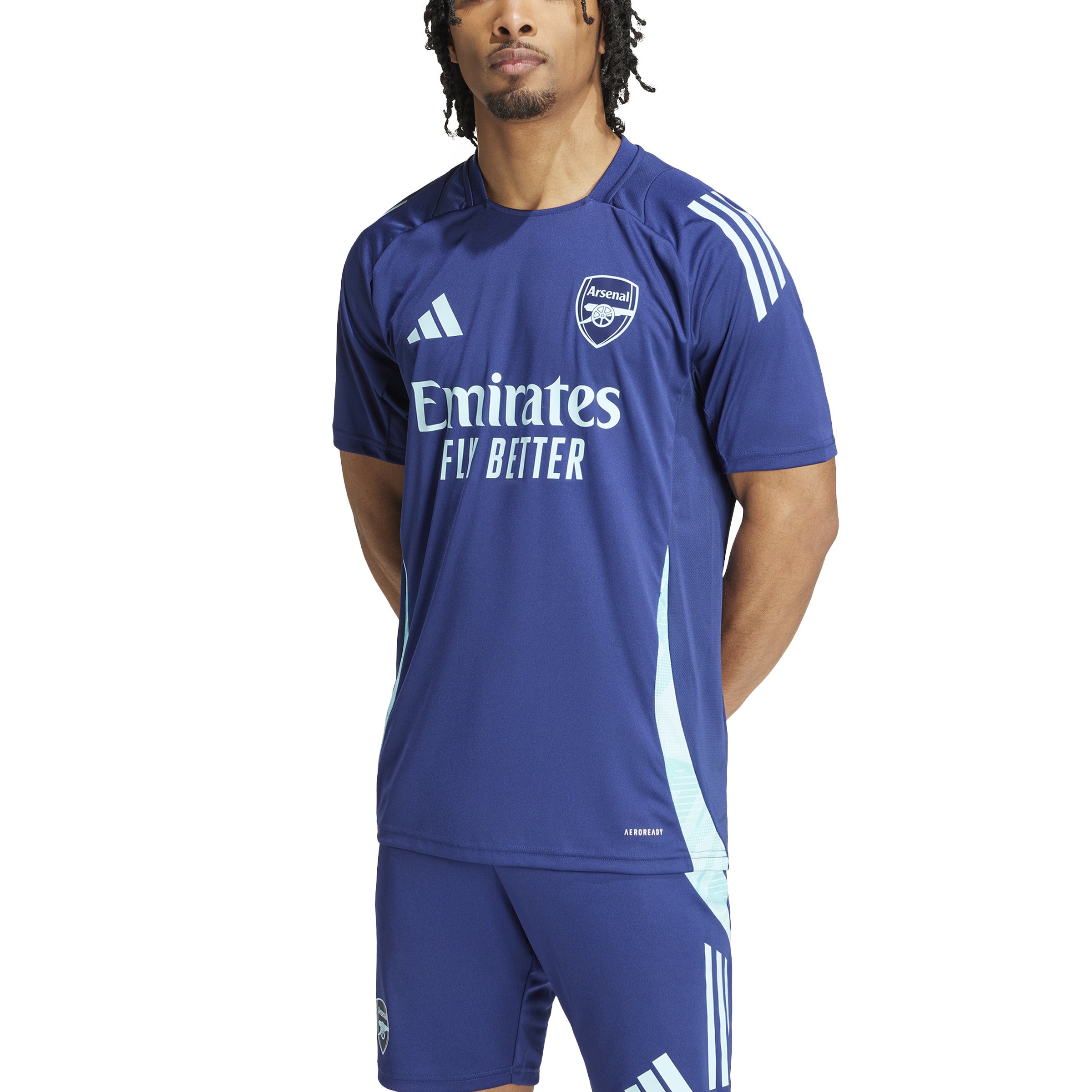 Arsenal FC EPL Adidas Men's Navy Tiro 2024 Training Jersey