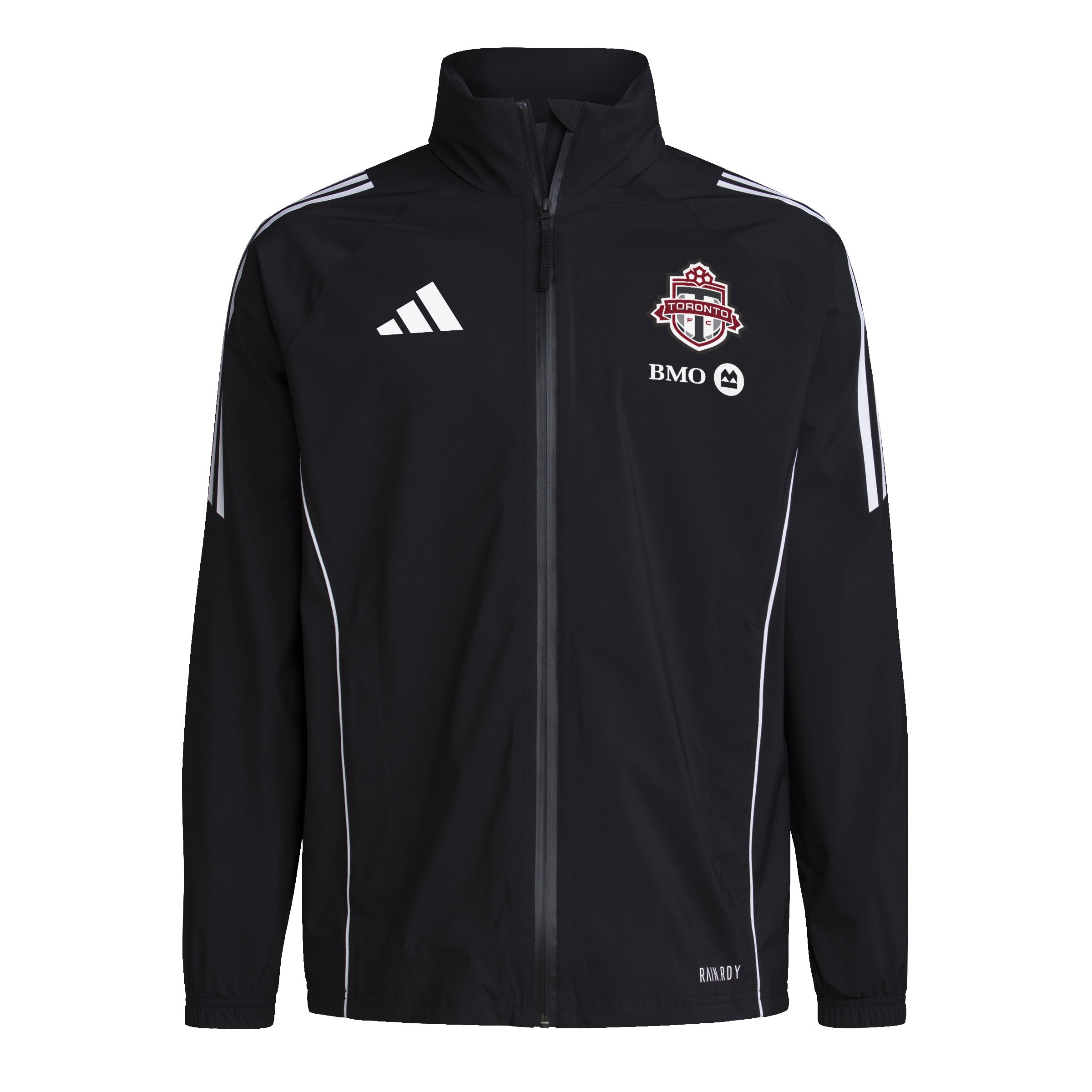 Veste de pluie noire Tiro 24 pour homme du Toronto FC MLS Adidas