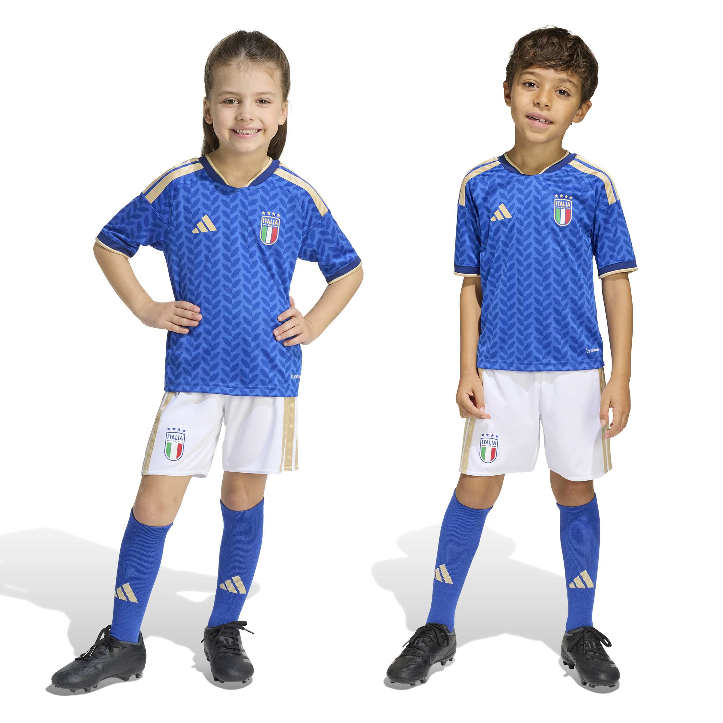 Italy National Team FIFA Adidas Toddler Blue 2025/26 Replica Home Jersey
