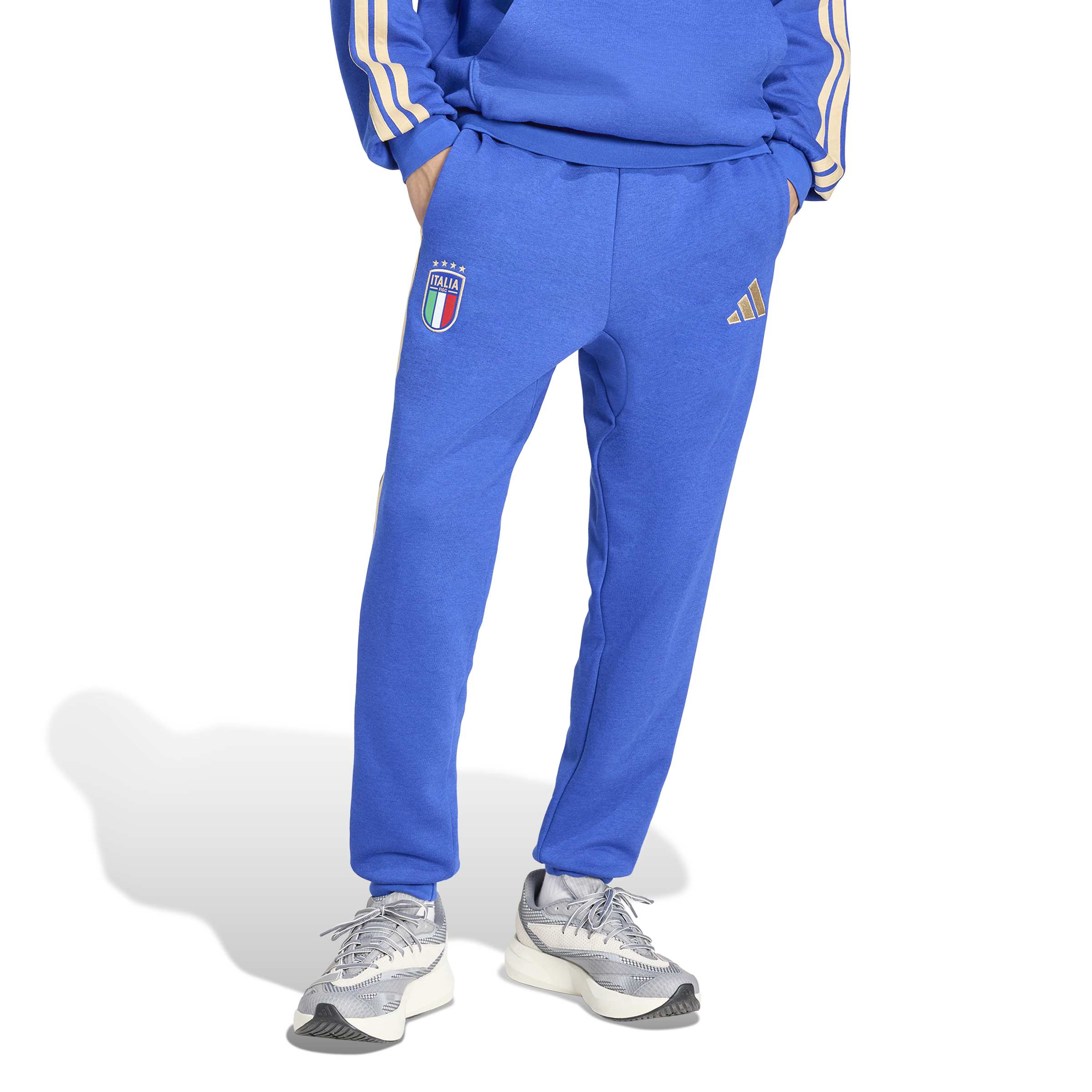Italy National Team FIFA Adidas Men's Blue DNA Pants