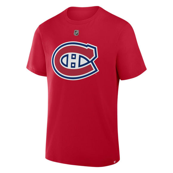 Ivan Demidov Montreal Canadiens NHL Fanatics Branded Men's Red Authentic T-Shirt
