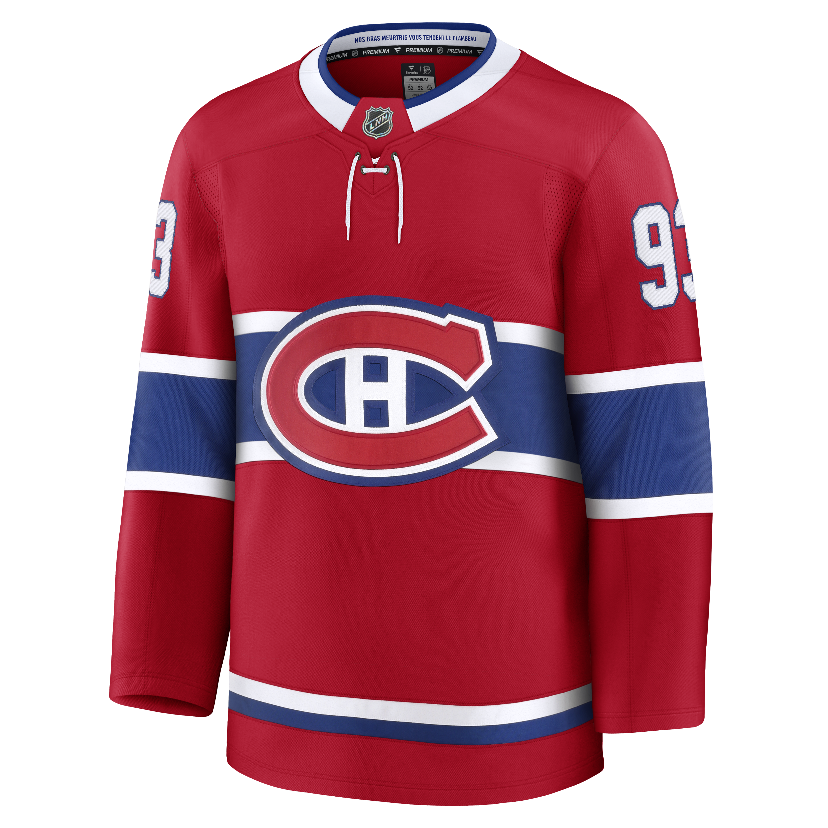 Ivan Demidov Montreal Canadiens NHL Fanatics Branded Men's Red Premium Jersey