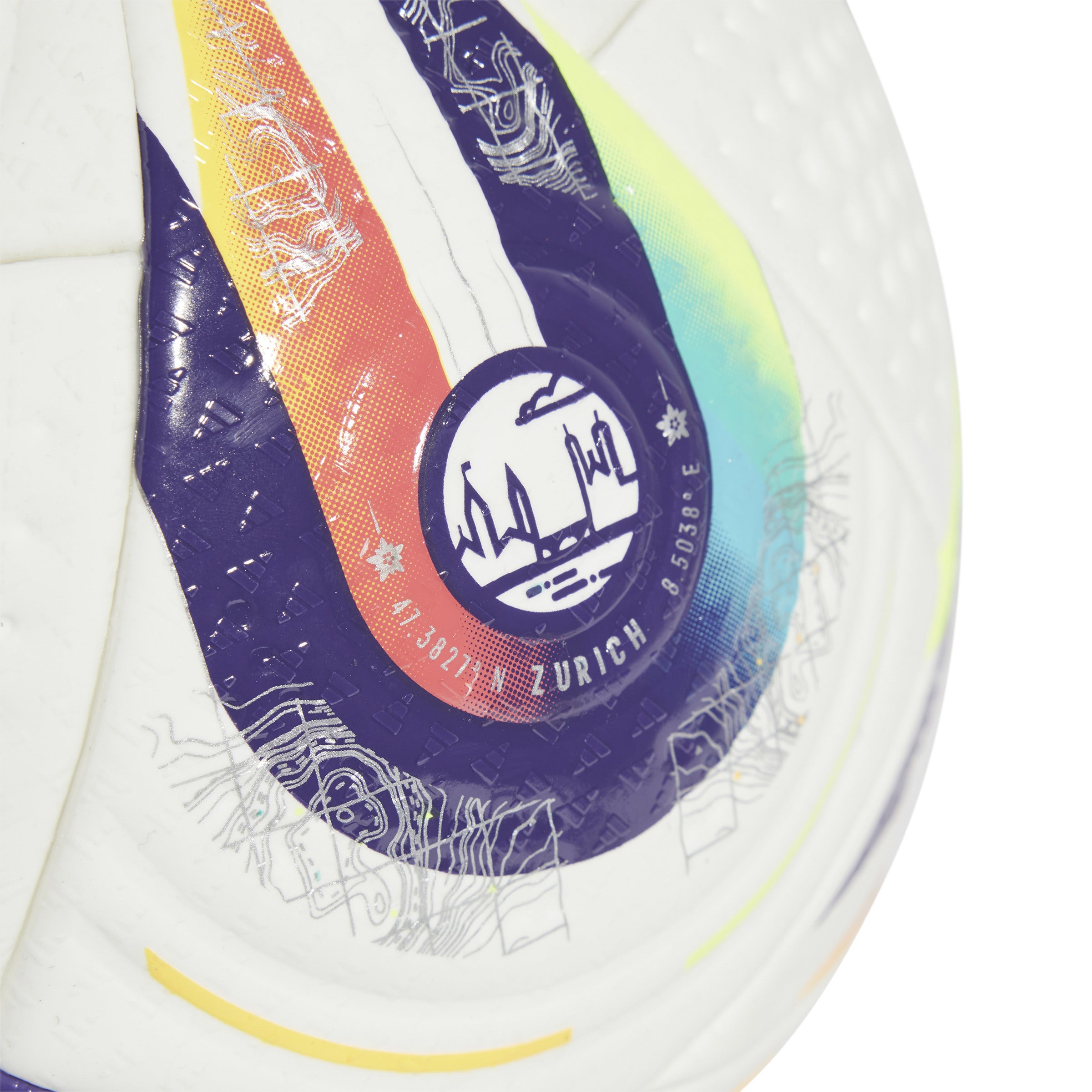 Adidas 2025 UEFA Women's Euro Cup Pro Soccer Ball