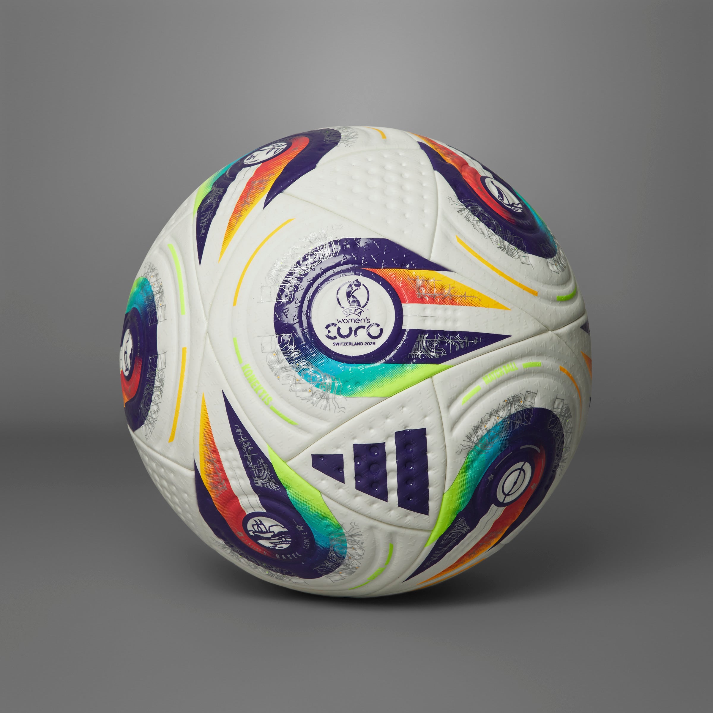 Adidas 2025 UEFA Women's Euro Cup Pro Soccer Ball