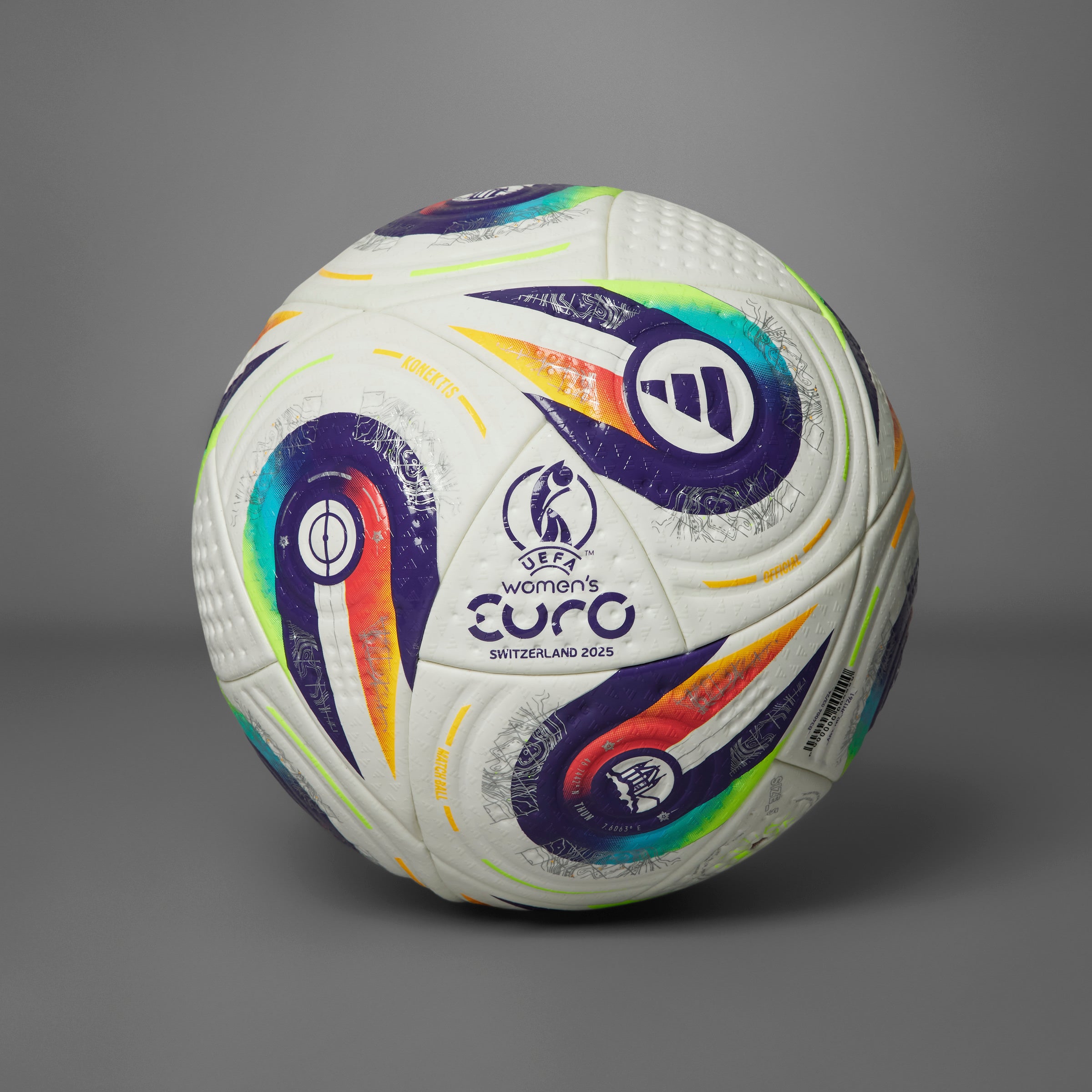 Adidas 2025 UEFA Women's Euro Cup Pro Soccer Ball
