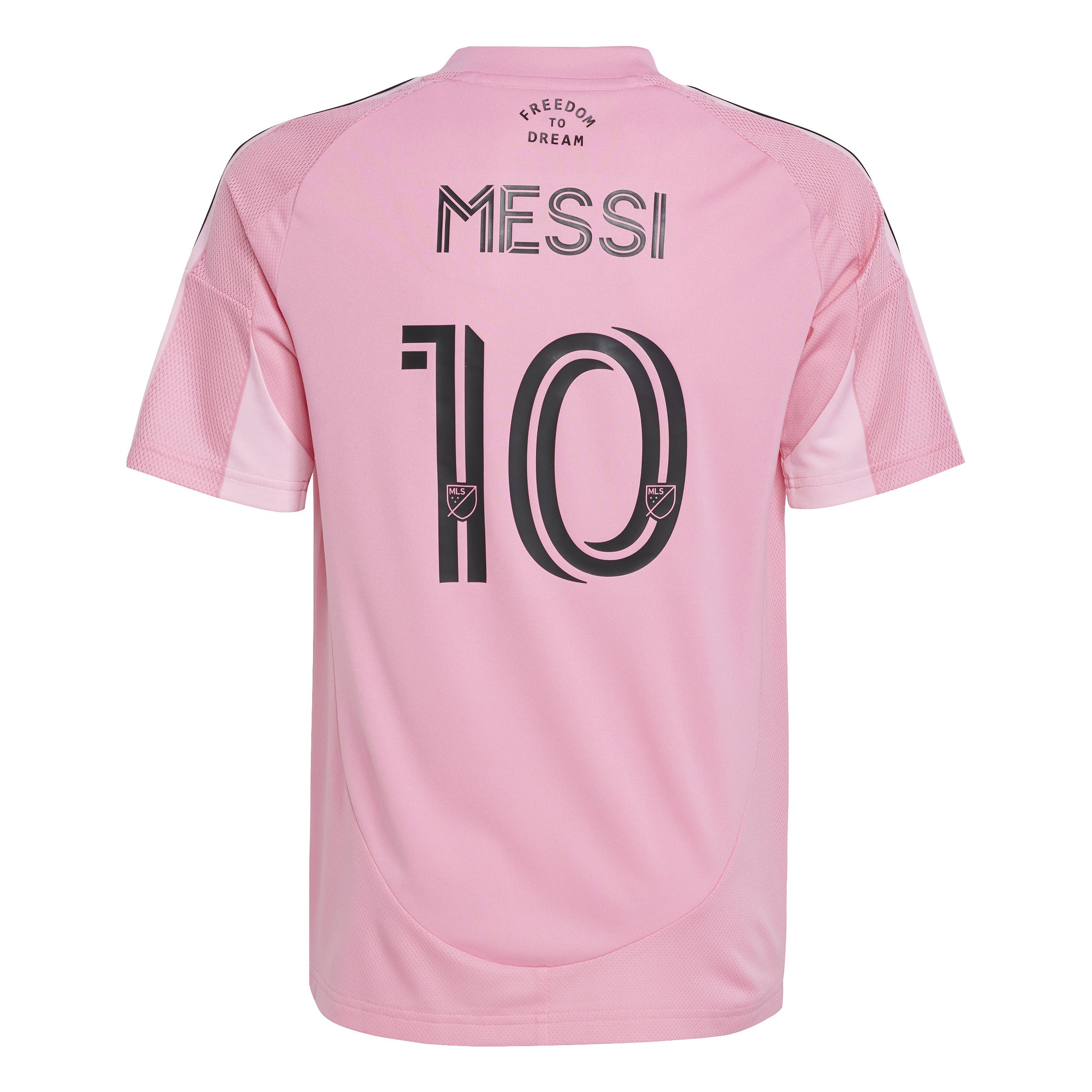 Lionel Messi Inter Miami FC MLS Adidas Youth Pink 2025 Replica Jersey