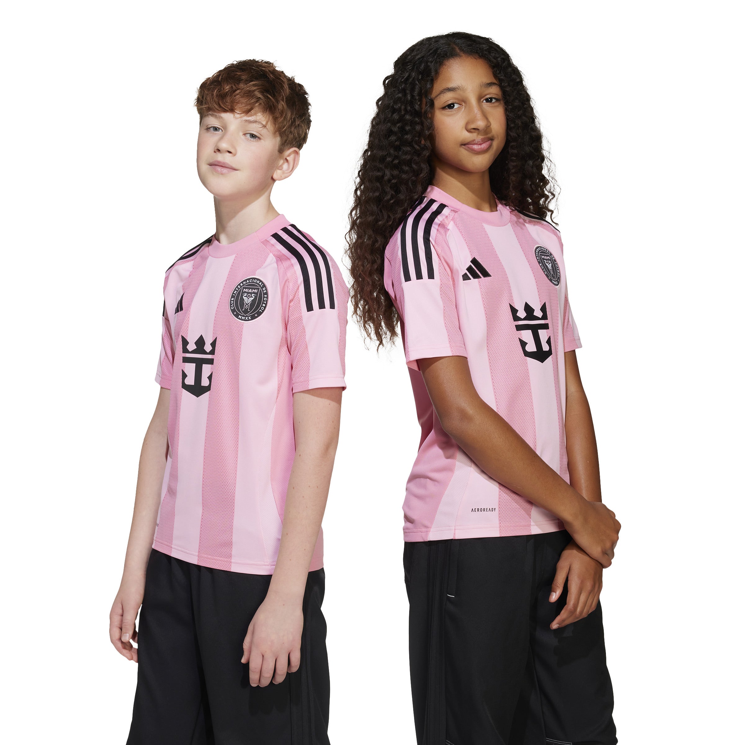 Lionel Messi Inter Miami FC MLS Adidas Youth Pink 2025 Replica Jersey