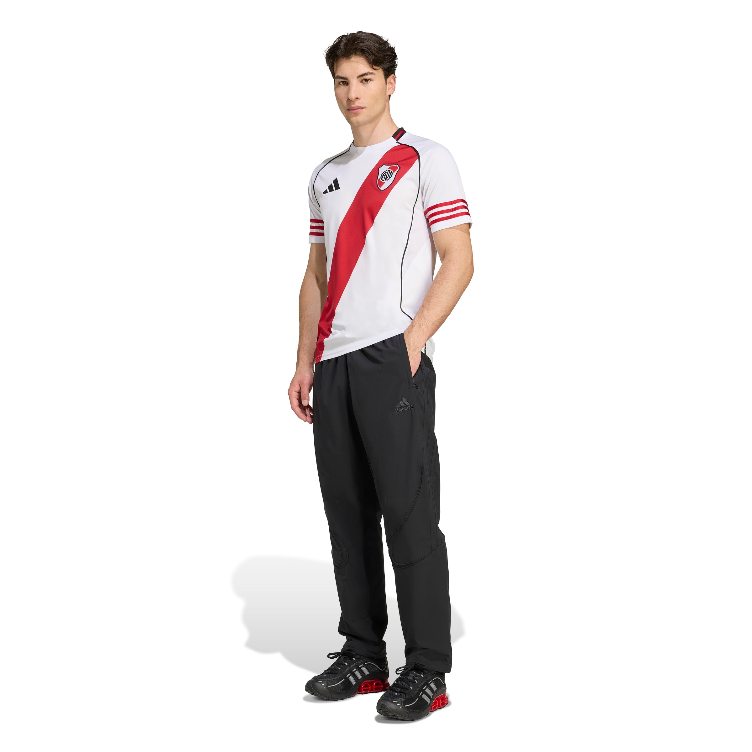Club Atlético River Plate LPF Adidas Men's White 2025/26 Home Replica Jersey