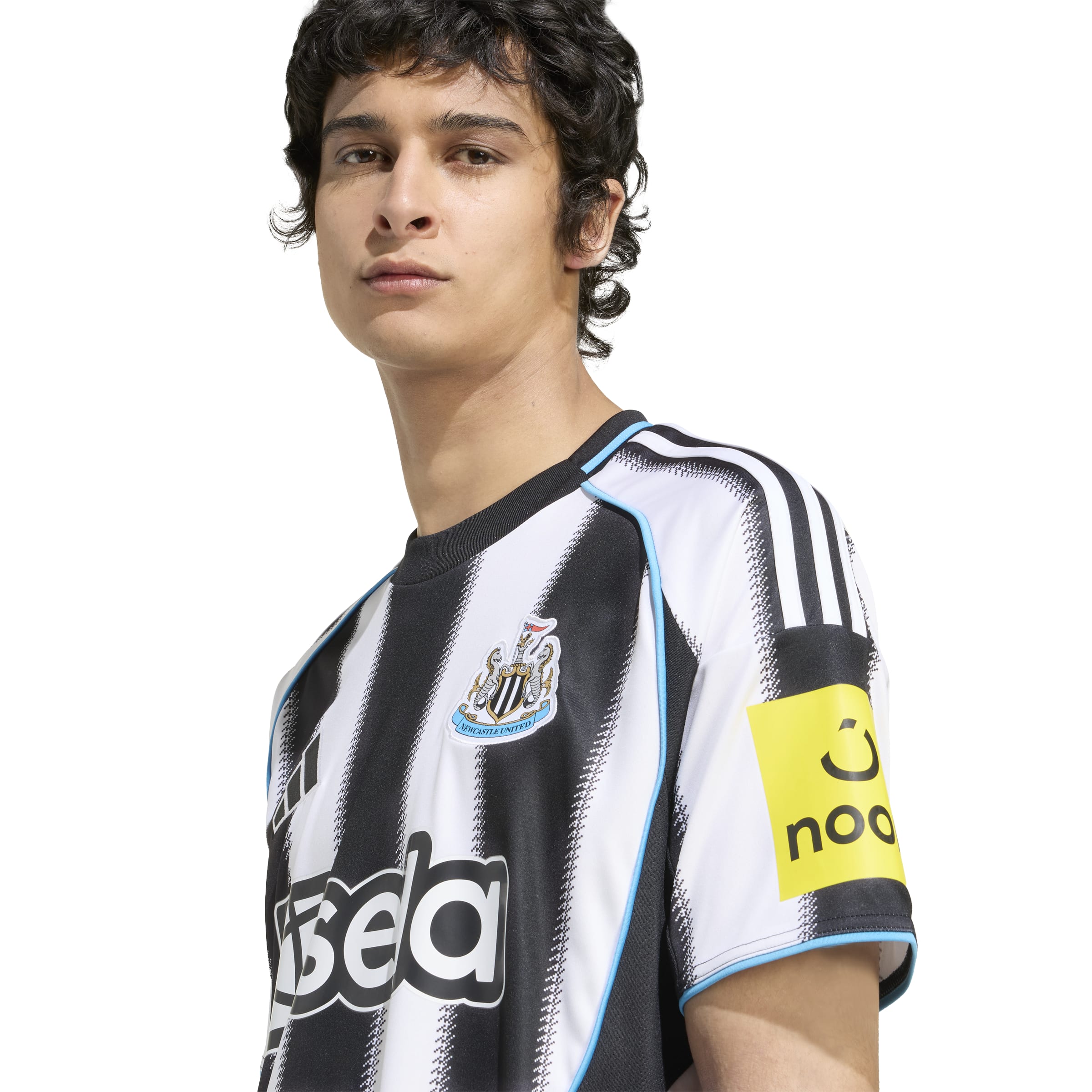 Maillot réplique domicile blanc 2025/26 de Newcastle United FC (Premier League) Adidas pour homme