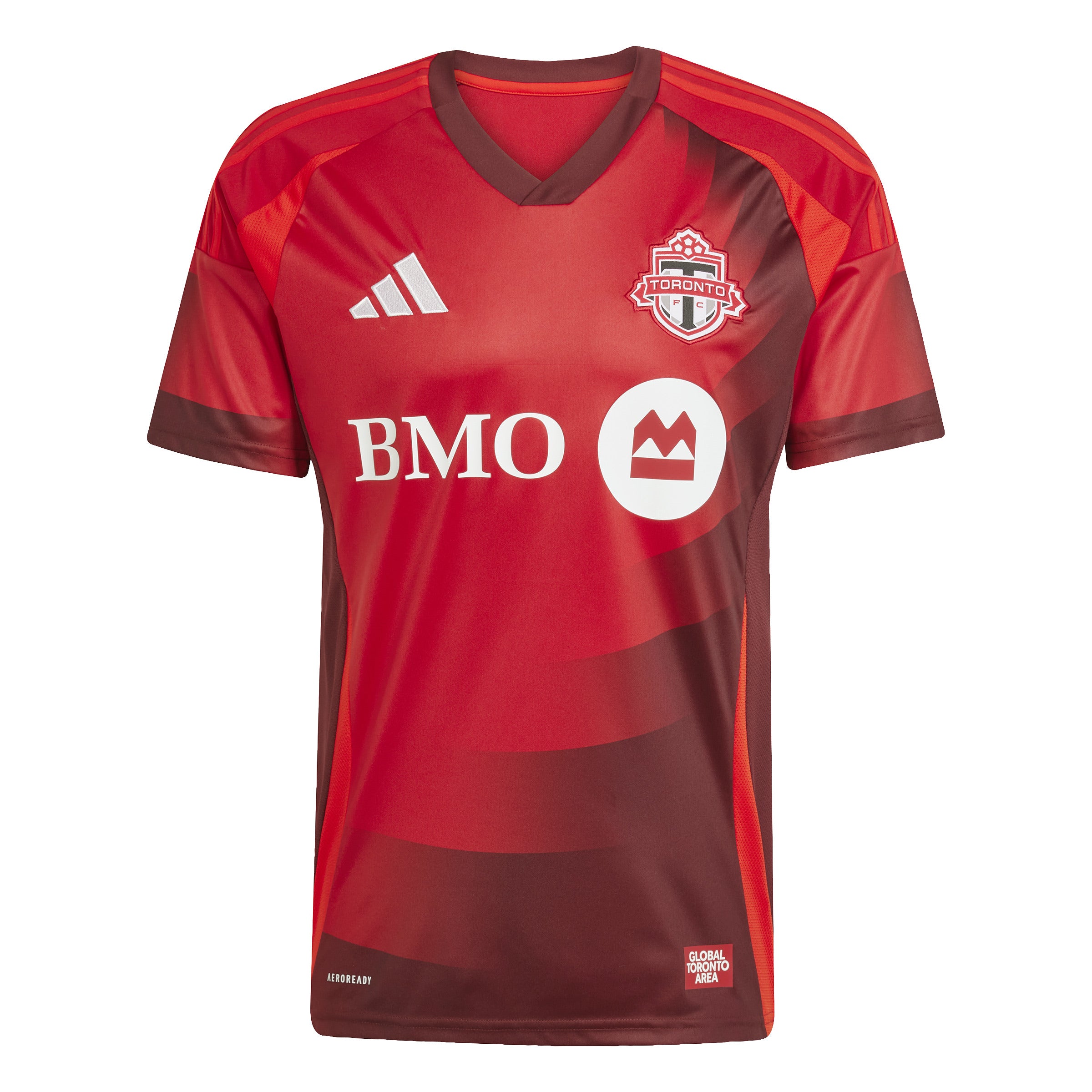 Maillot réplique domicile MLS Adidas Toronto FC rouge 2025/2026 pour homme