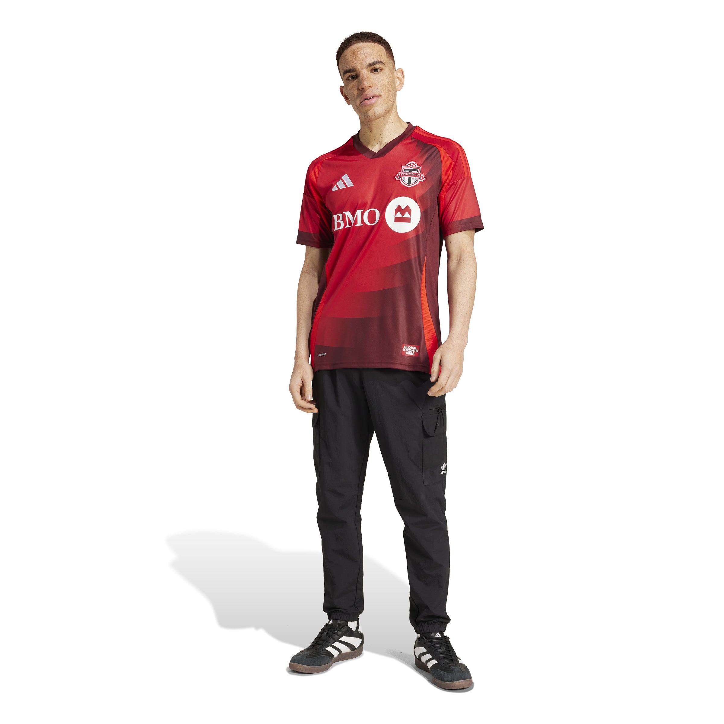 Maillot réplique domicile MLS Adidas Toronto FC rouge 2025/2026 pour homme
