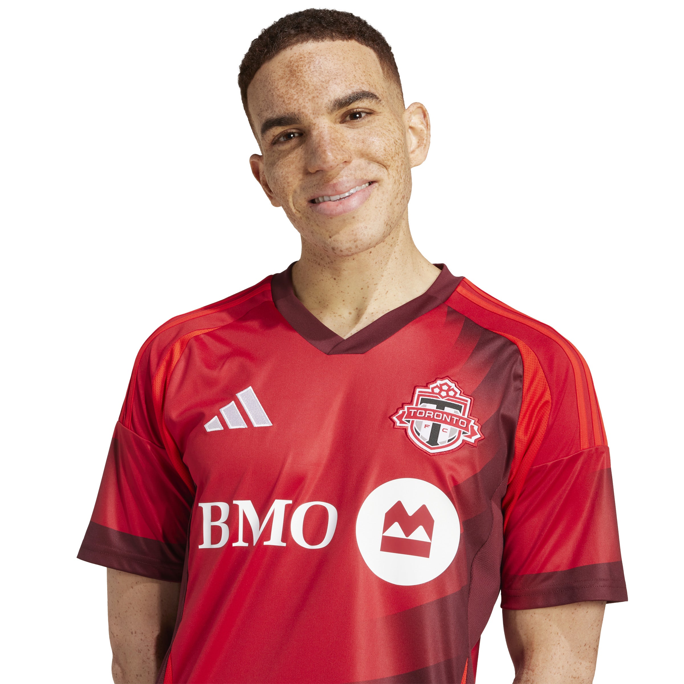Maillot réplique domicile MLS Adidas Toronto FC rouge 2025/2026 pour homme
