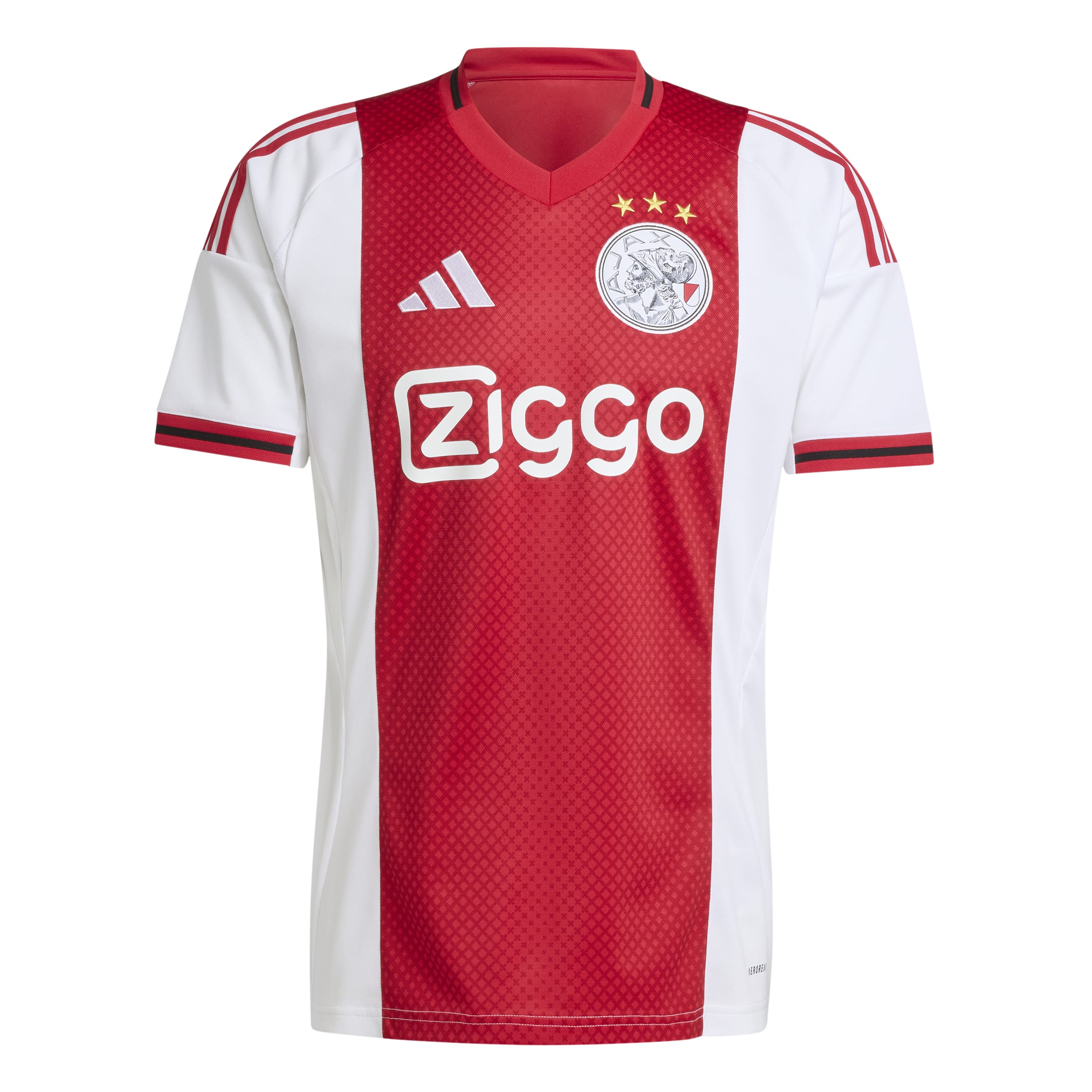 Ajax Eredivisie Adidas Men's Red 2025/26 Home Replica Jersey