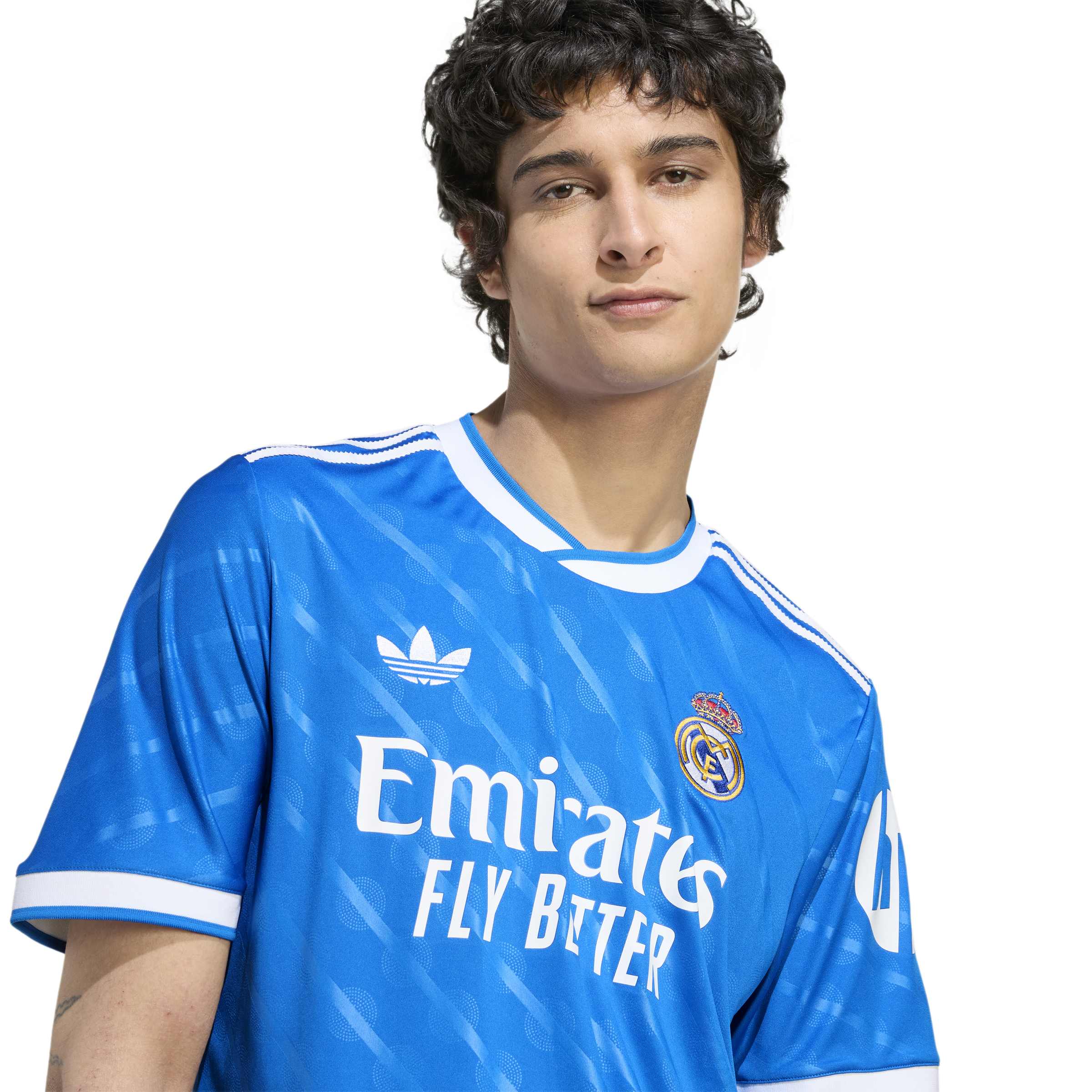 Real Madrid La Liga Adidas Maillot Troisième Réplique 2025/26 Bleu Homme