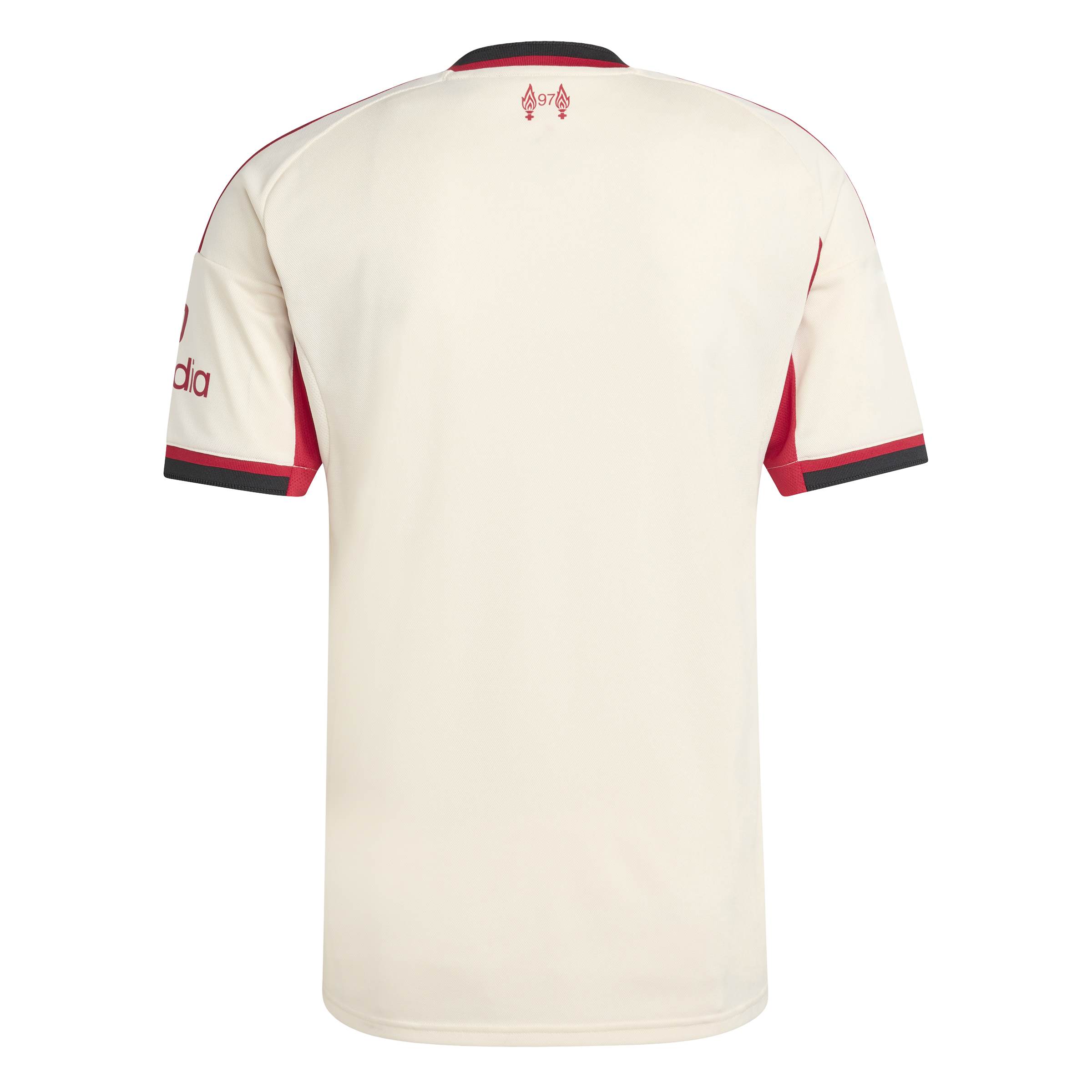 Liverpool FC EPL Adidas Men's Beige 2025/26 Away Replica Jersey