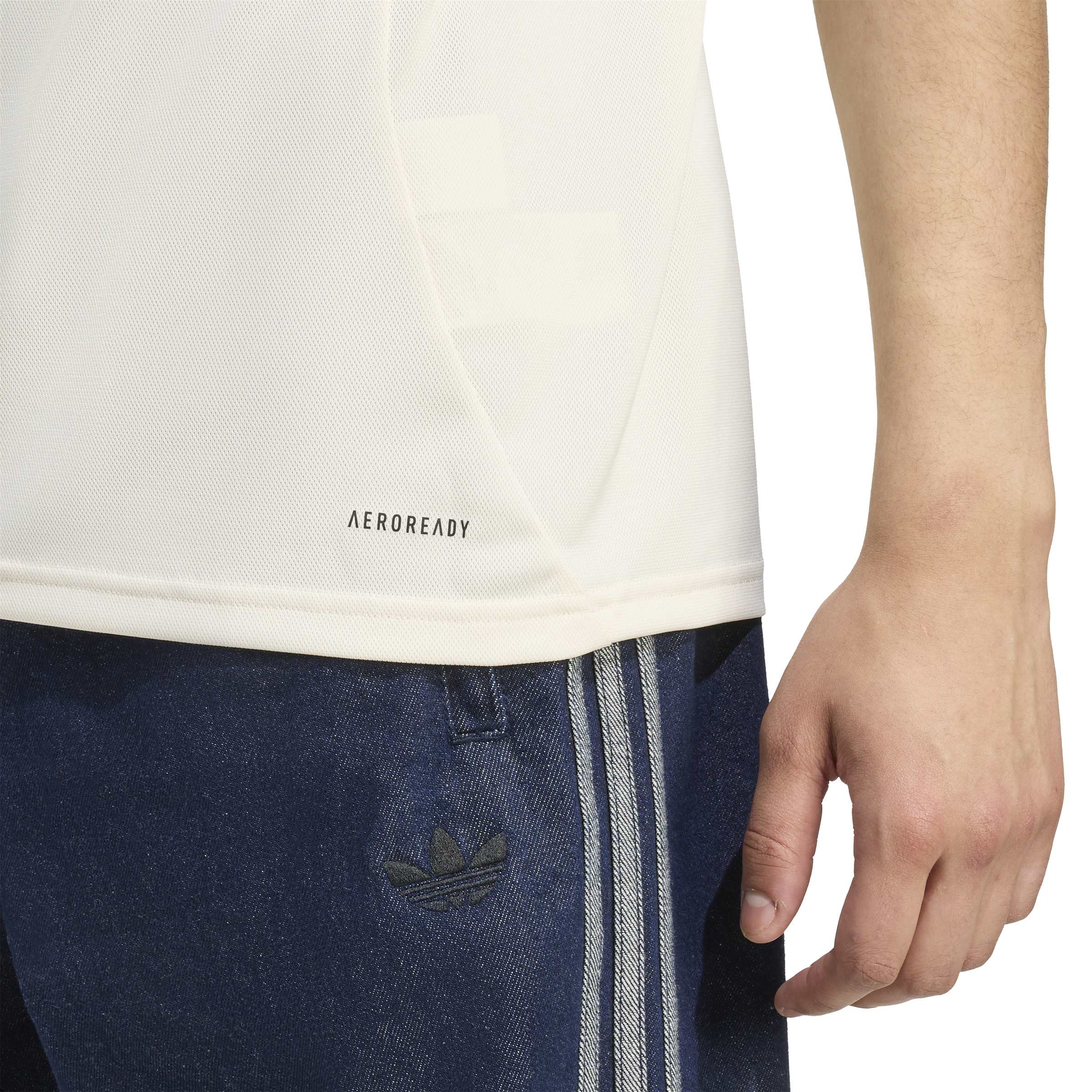 Maillot réplique extérieur beige pour homme du Liverpool FC (Premier League) Adidas, saison 2025/26