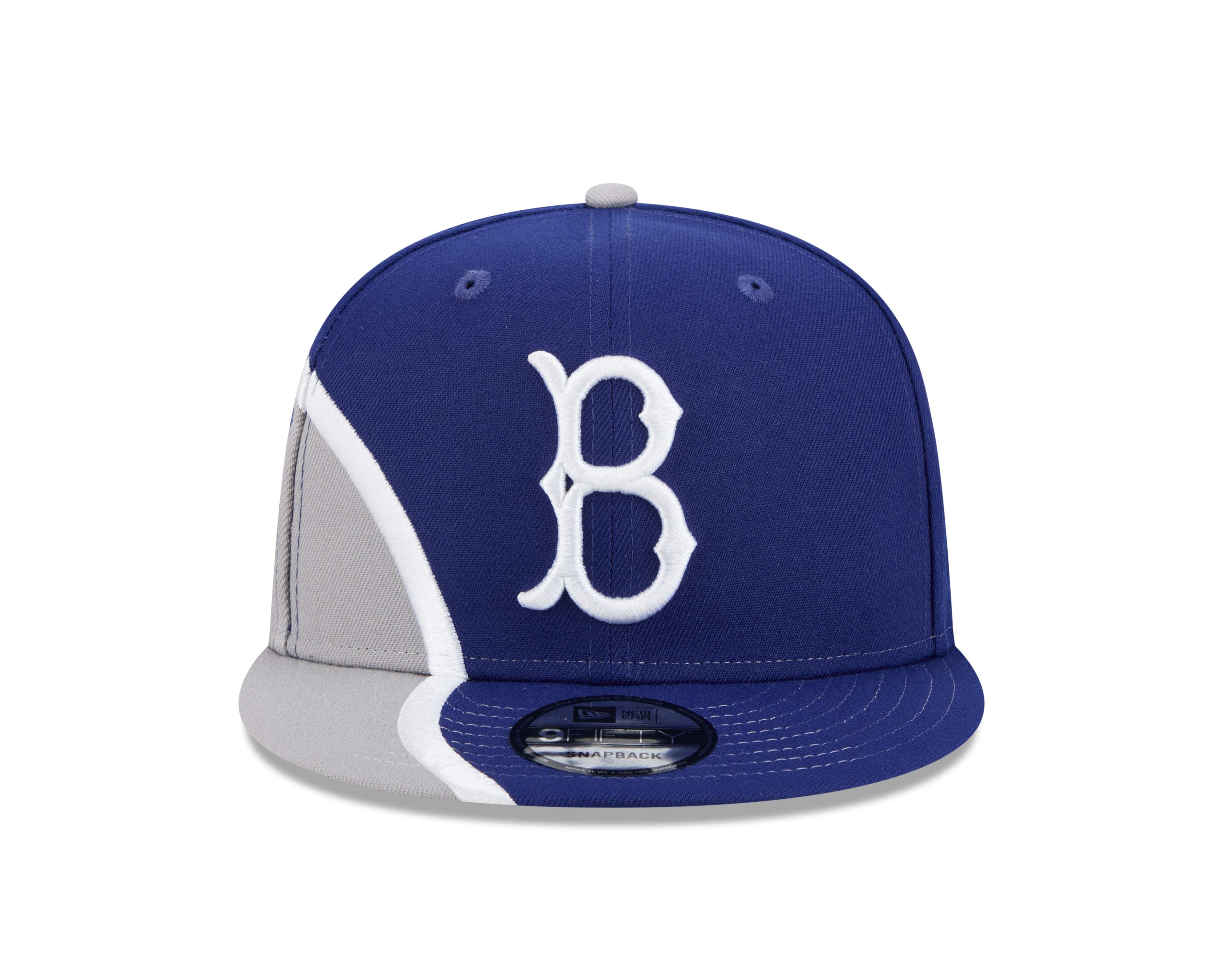 Jackie Robinson Brooklyn Dodgers MLB New Era Men's Navy/Grey 9Fifty Name & Number Snapback