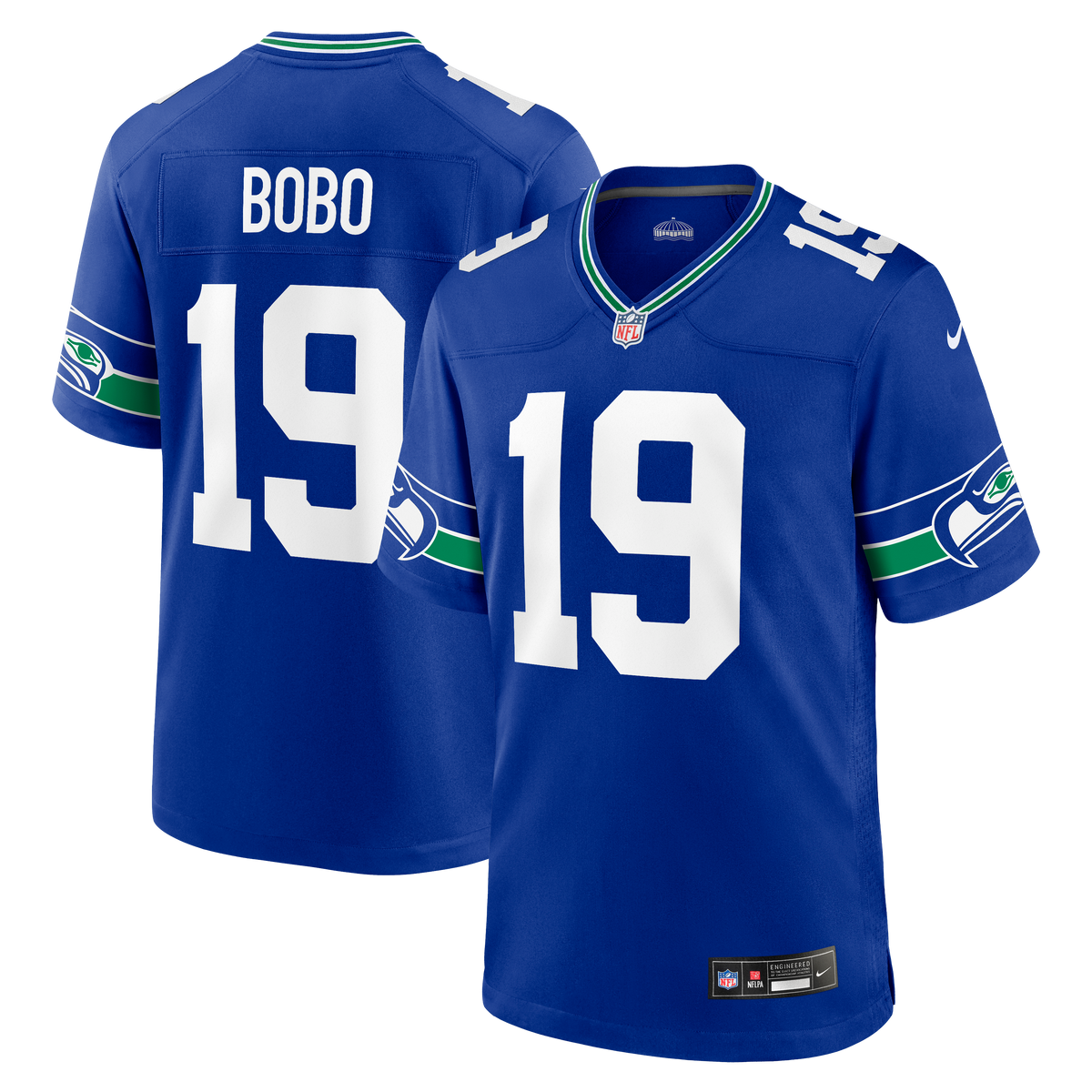 Jake Bobo Seattle Seahawks NFL Nike Men's Royal Blue Alternate Game Jersey