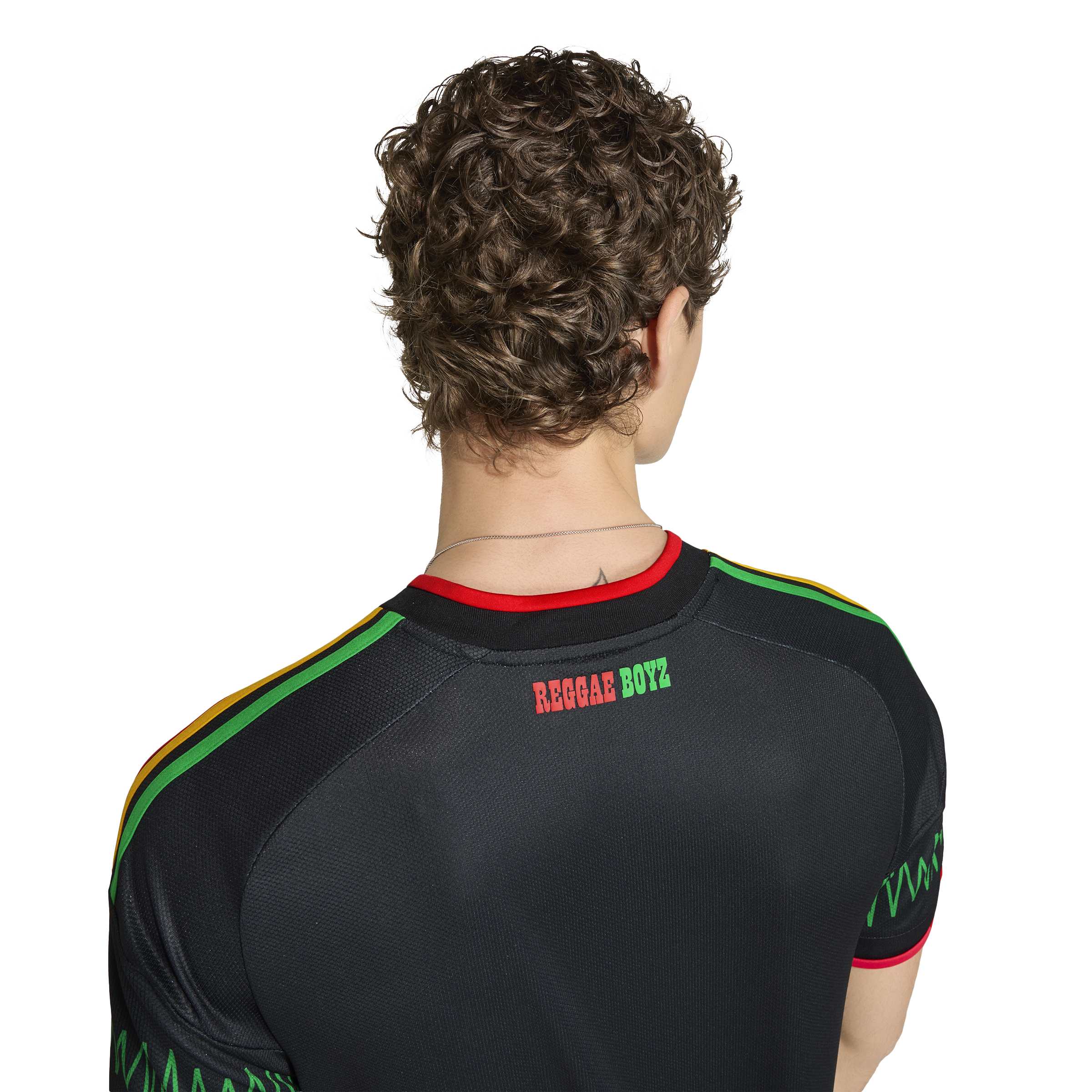 Maillot Extérieur Réplique Homme Adidas FIFA Équipe Nationale Jamaïque Noir 2026