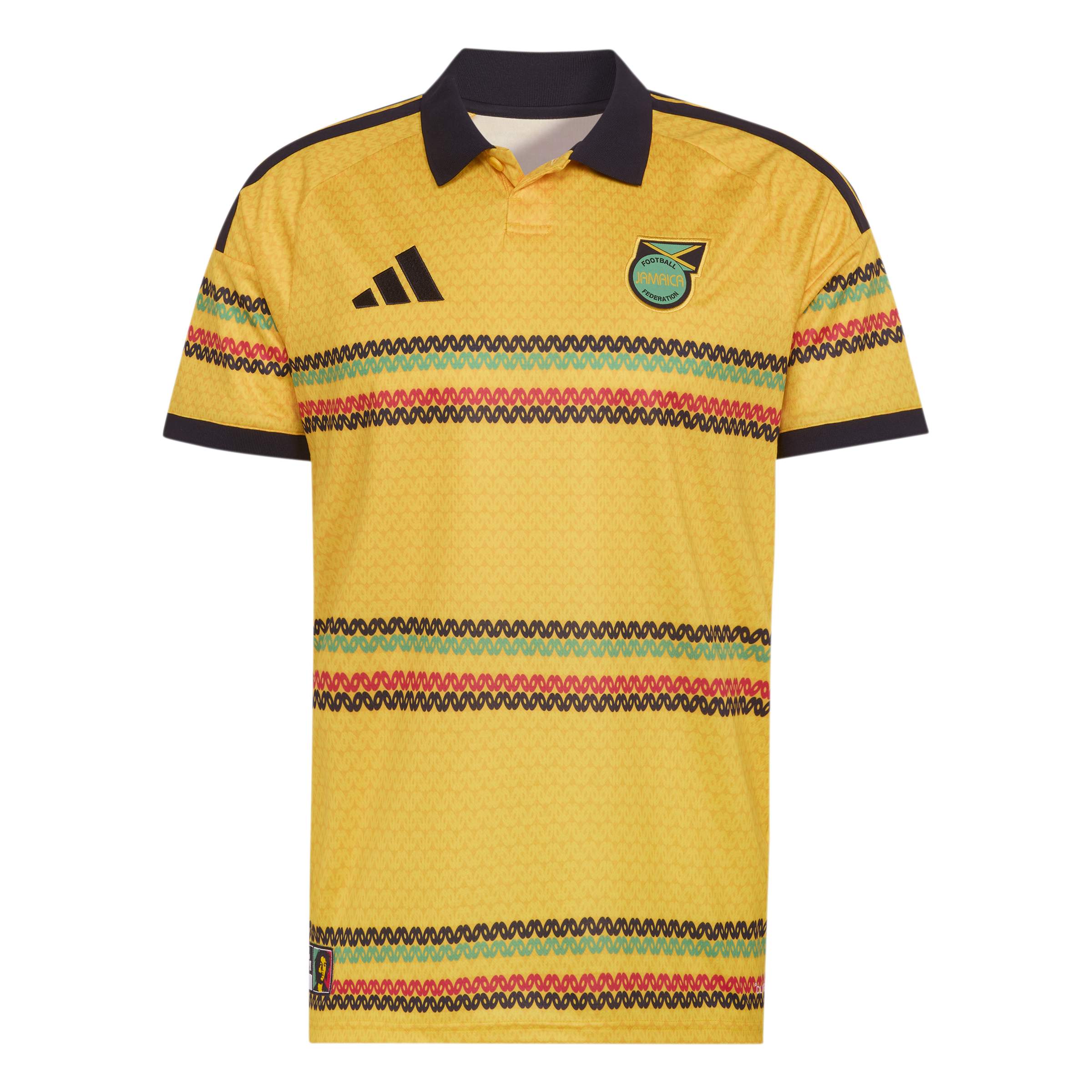 Maillot Domicile Réplique Jaune Homme FIFA Adidas Équipe Nationale de Jamaïque 2026