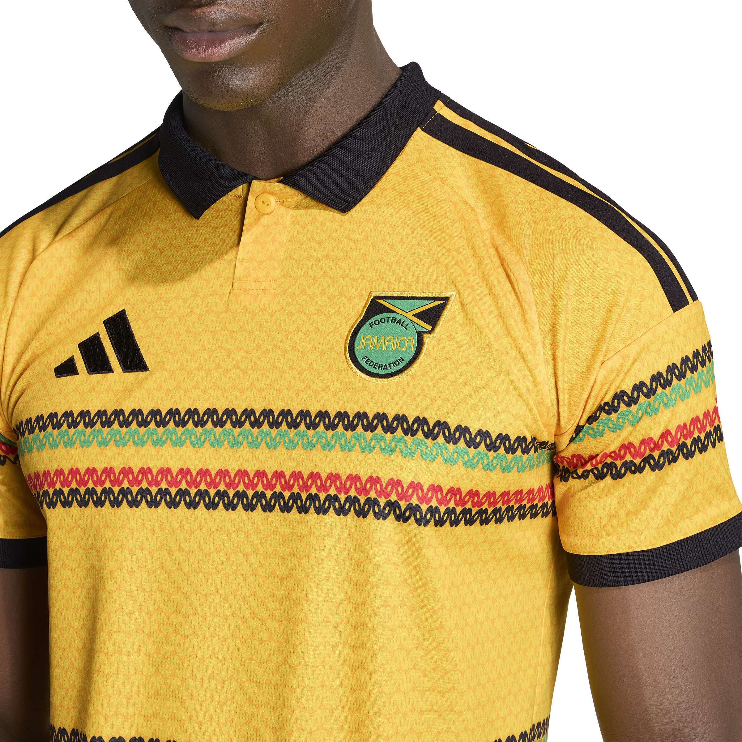 Maillot Domicile Réplique Jaune Homme FIFA Adidas Équipe Nationale de Jamaïque 2026