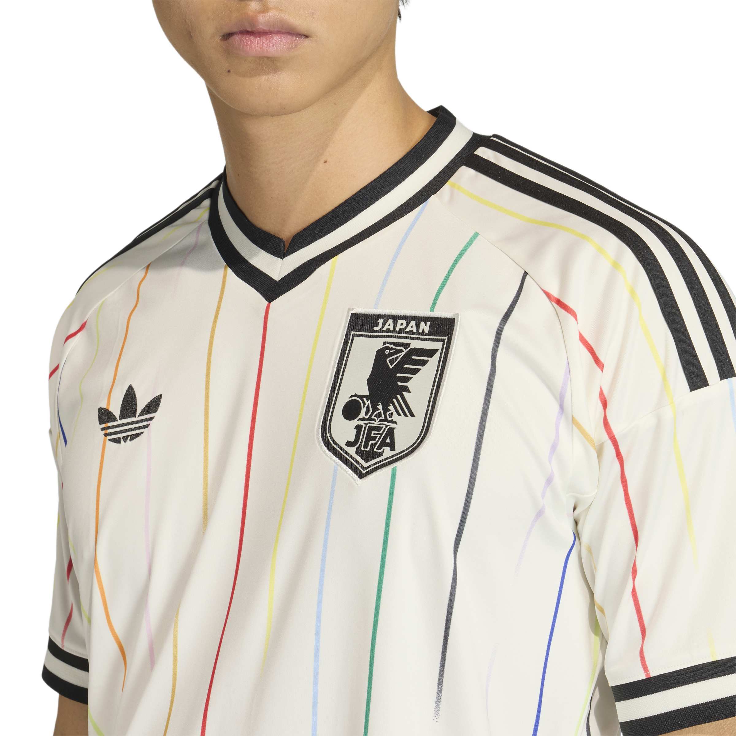 Japan National Team FIFA Adidas Men's Off-White 2026 Replica Away Jersey