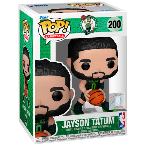 Jayson Tatum Boston Celtics NBA Funko Black Uniform POP Player Vinyl Figure #200