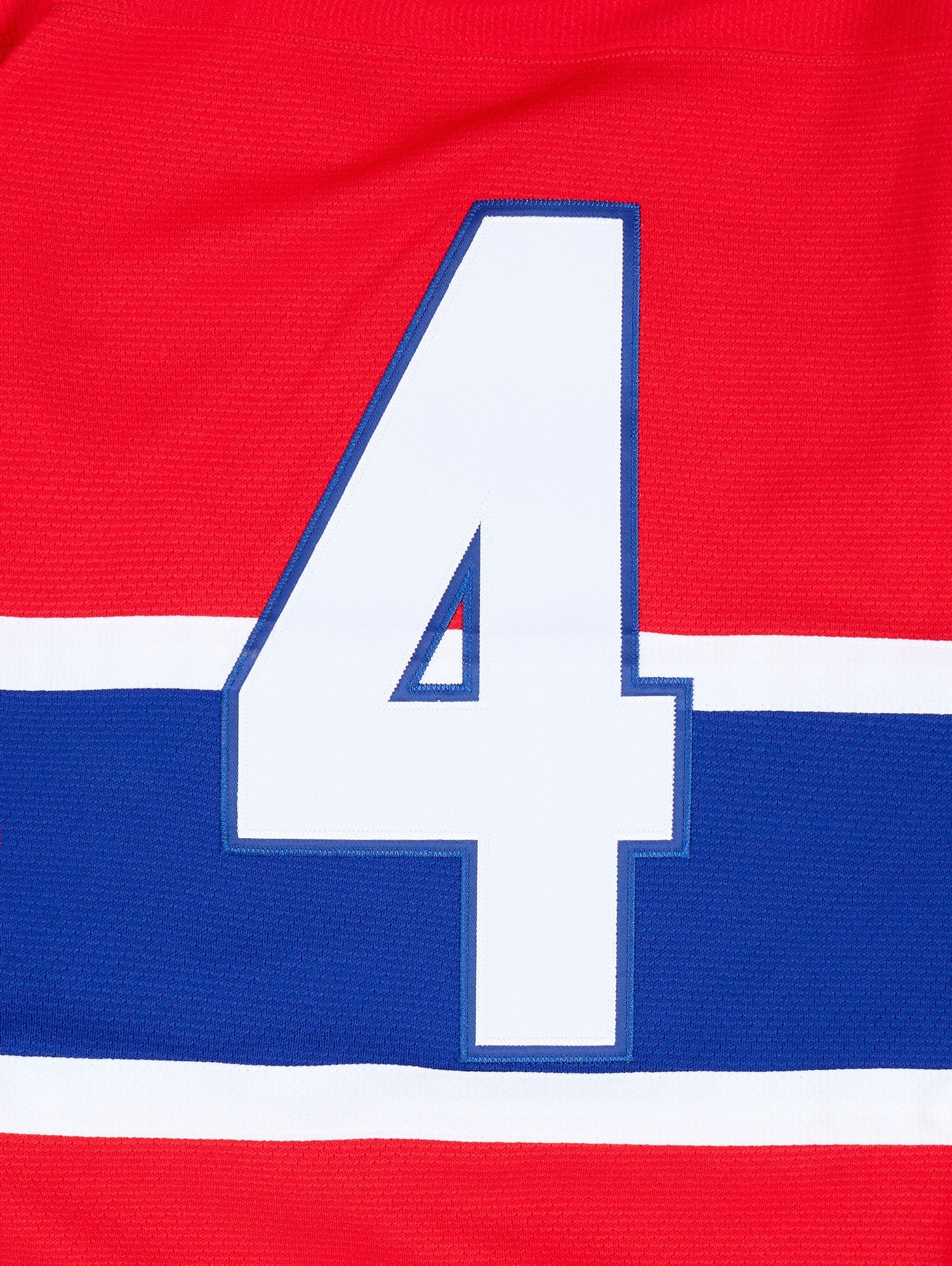 Jean Beliveau Montreal Canadiens NHL Mitchell & Ness Men's Red 1957 Power Play Authentic Jersey