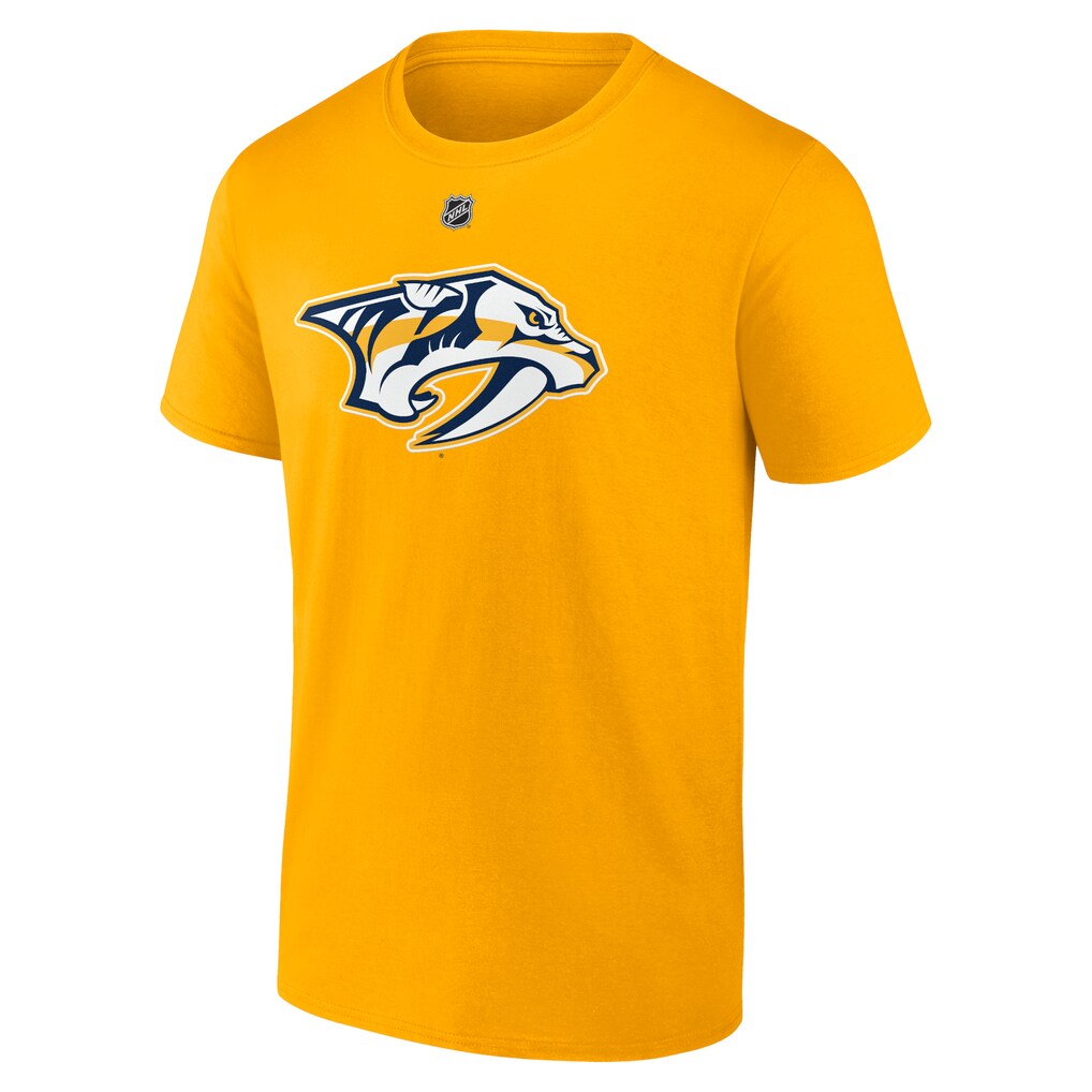 Jonathan Marchessault Nashville Predators NHL Fanatics Branded Men's Yellow Gold Authentic T Shirt