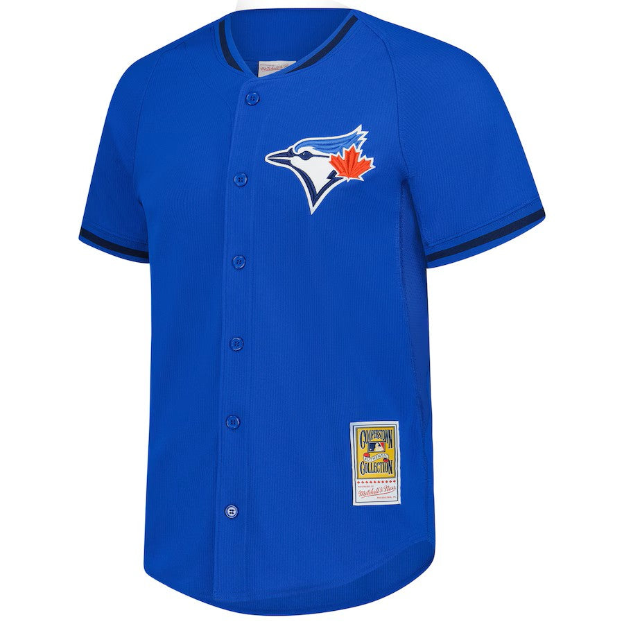 Jose Bautista Toronto Blue Jays MLB Mitchell & Ness Men's Royal Blue Authentic BP Jersey