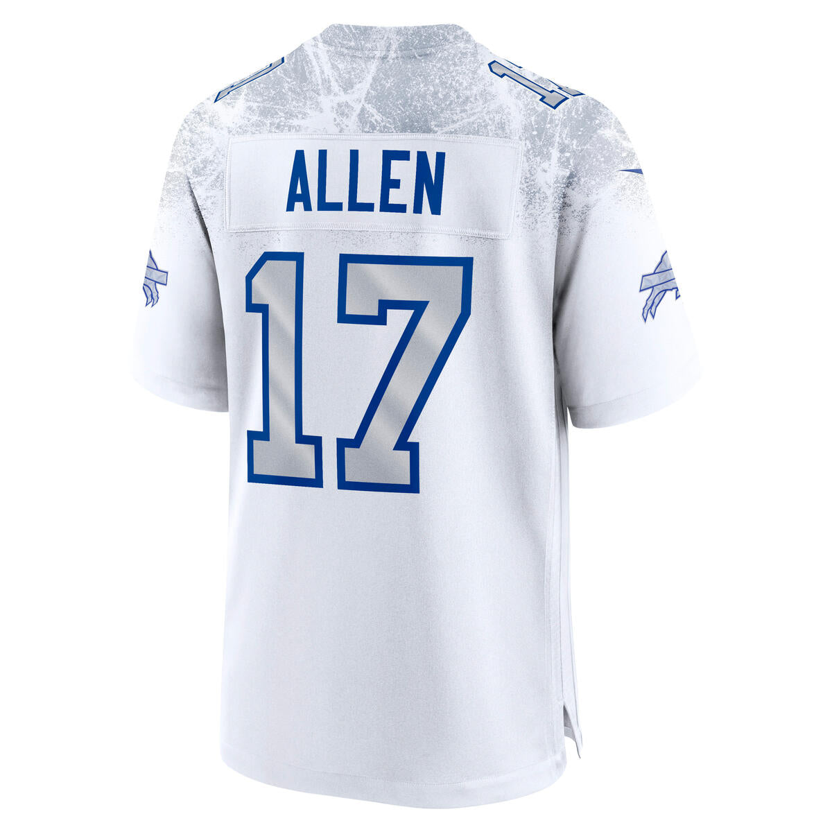 Josh Allen Buffalo Bills NFL Nike Men's White 2025 Rivalries Collection Game Jersey