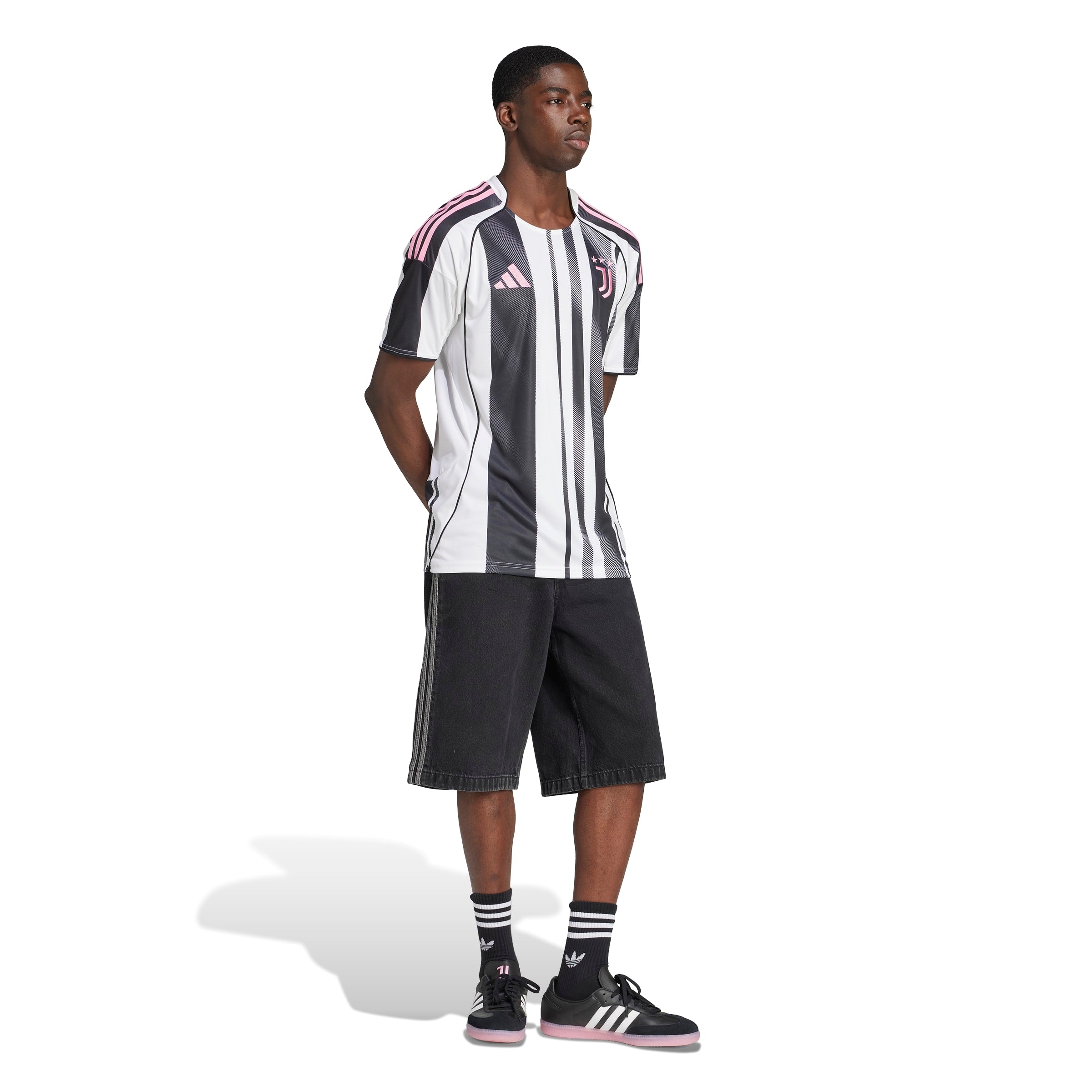 Juventus Serie A Adidas Men's White 2025/26 Home Replica Jersey