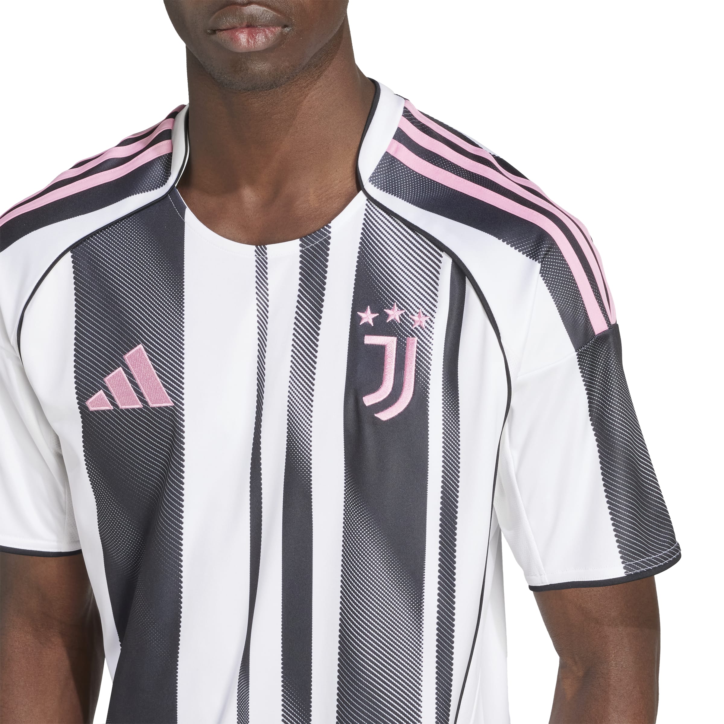 Juventus Serie A Adidas Men's White 2025/26 Home Replica Jersey